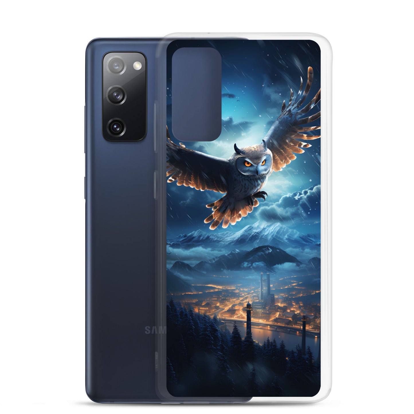 Samsung Case - Night Owl Over City