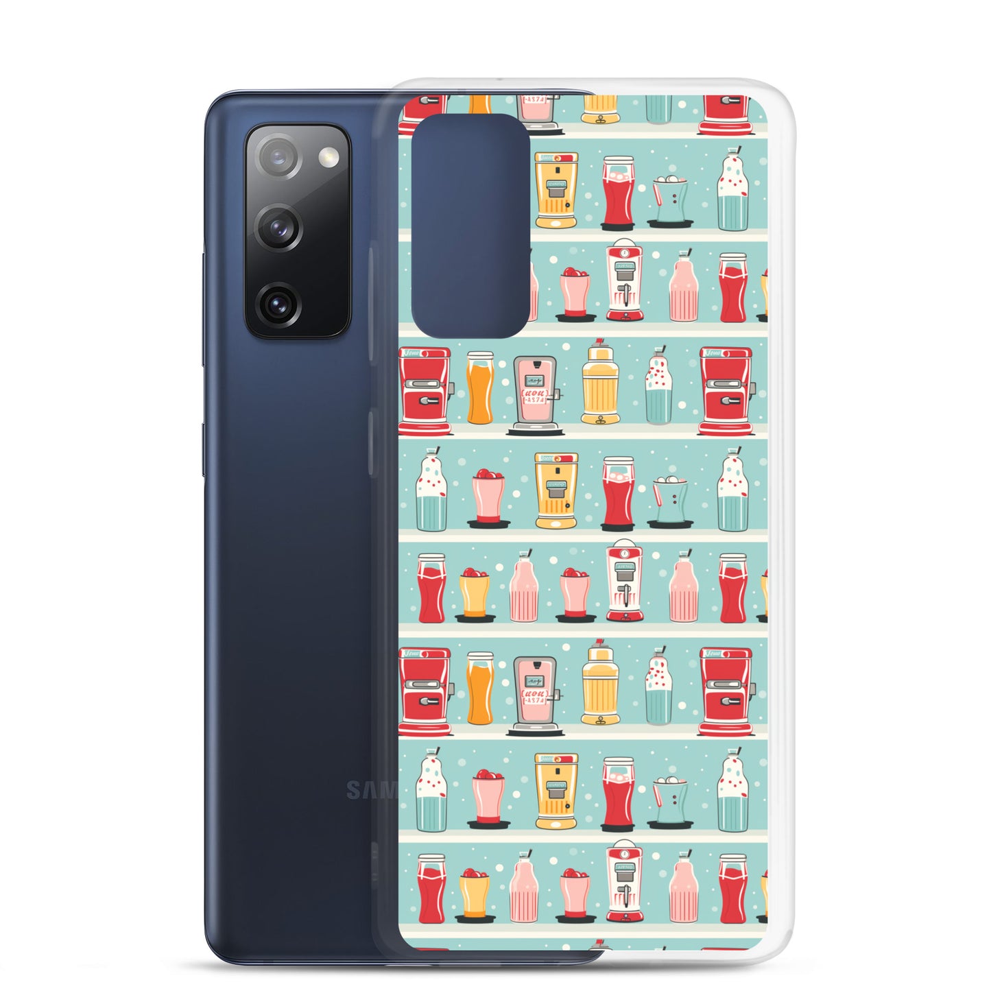 Samsung Case - Retro Soda Fountain Shelves