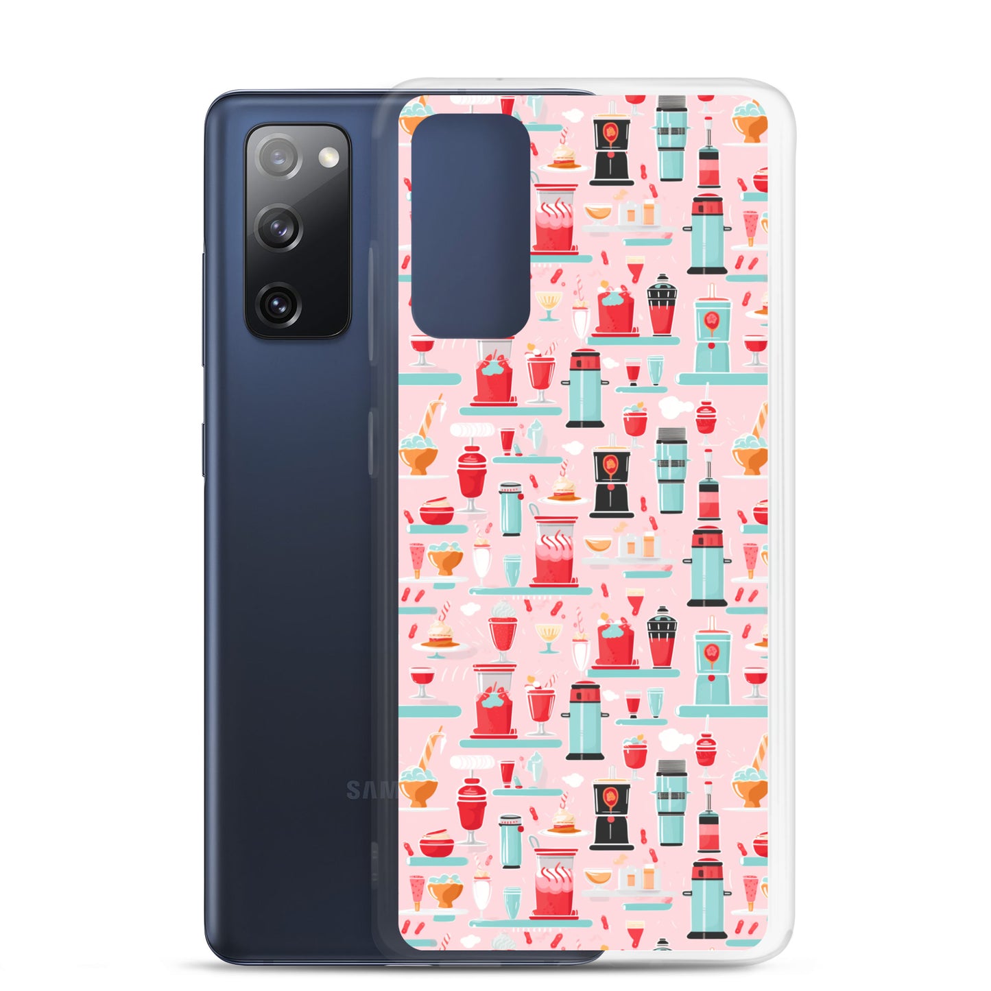 Samsung Case - Vintage Pink Soda Fountain