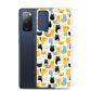 Samsung Case - Abstract Cats Pattern