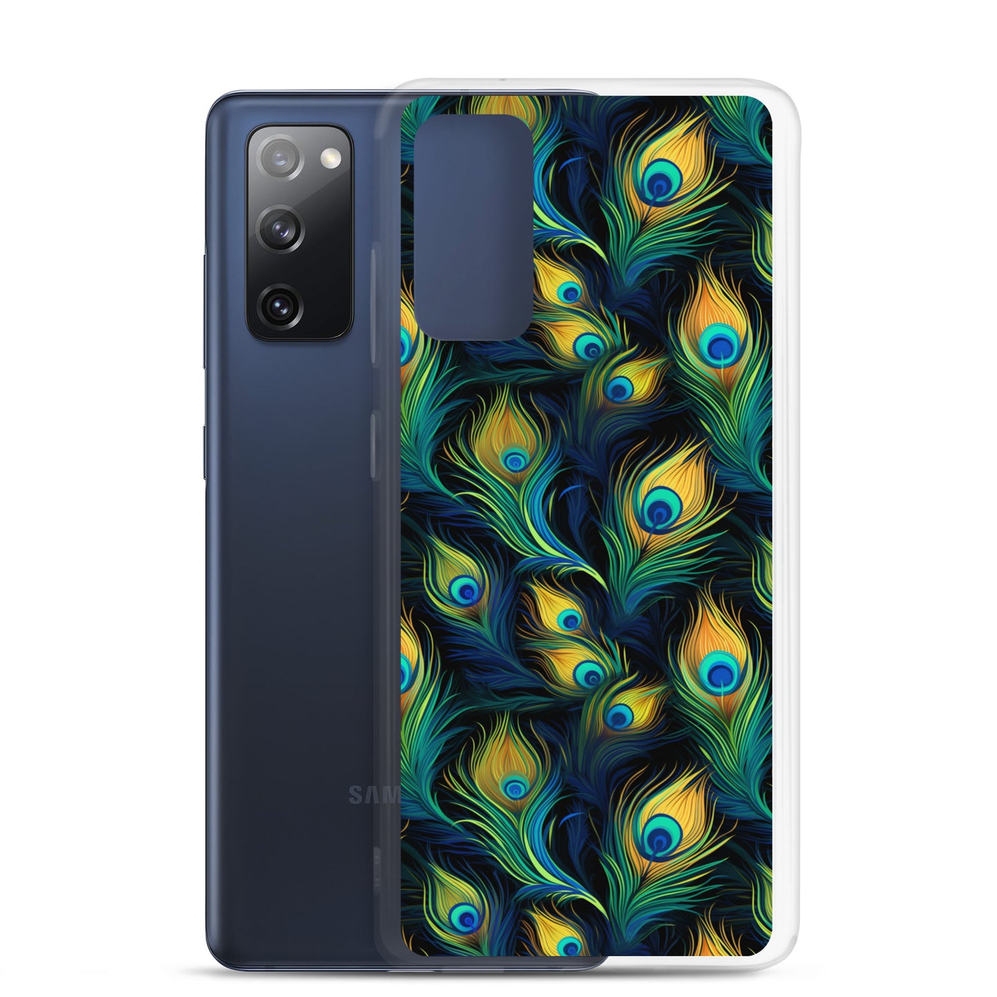 Samsung Case - Peacock Feather Pattern