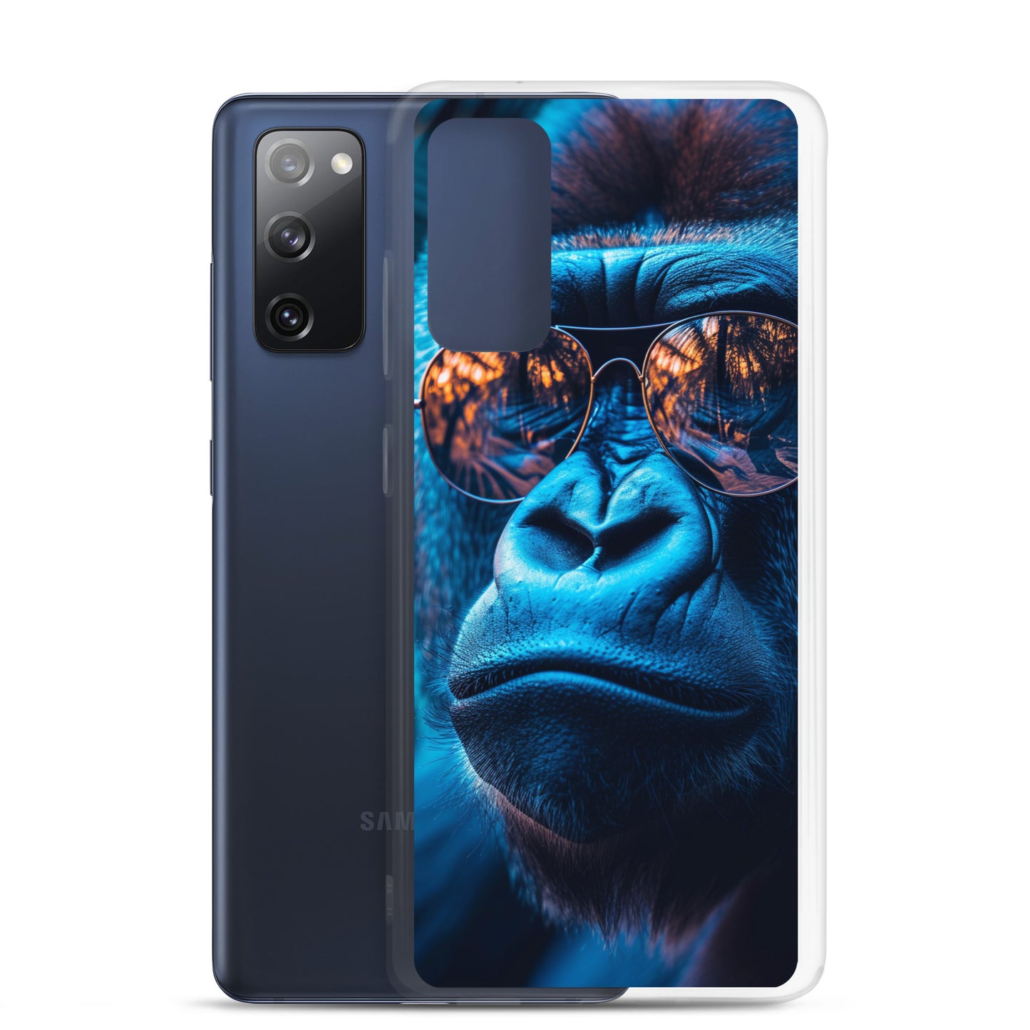 Samsung Case - Blue Gorilla