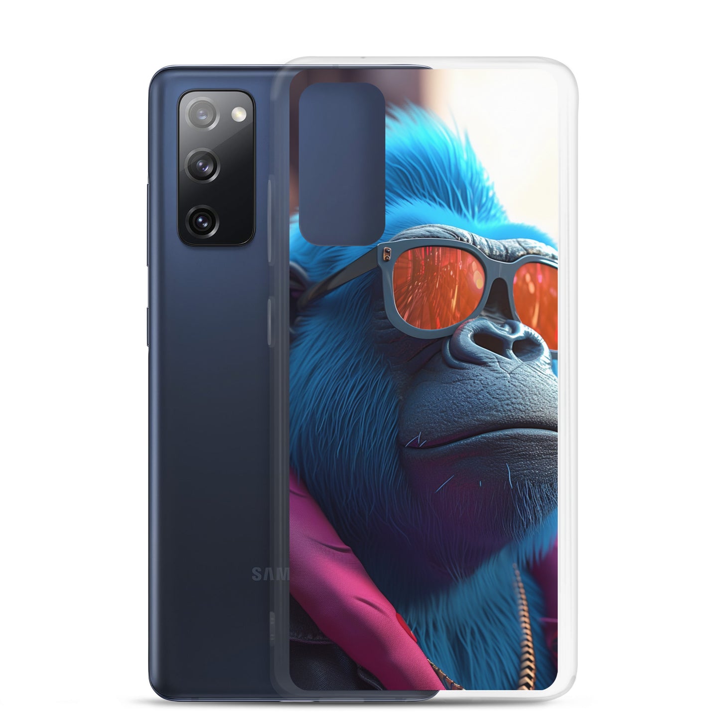 Samsung Case - Blue Gorilla