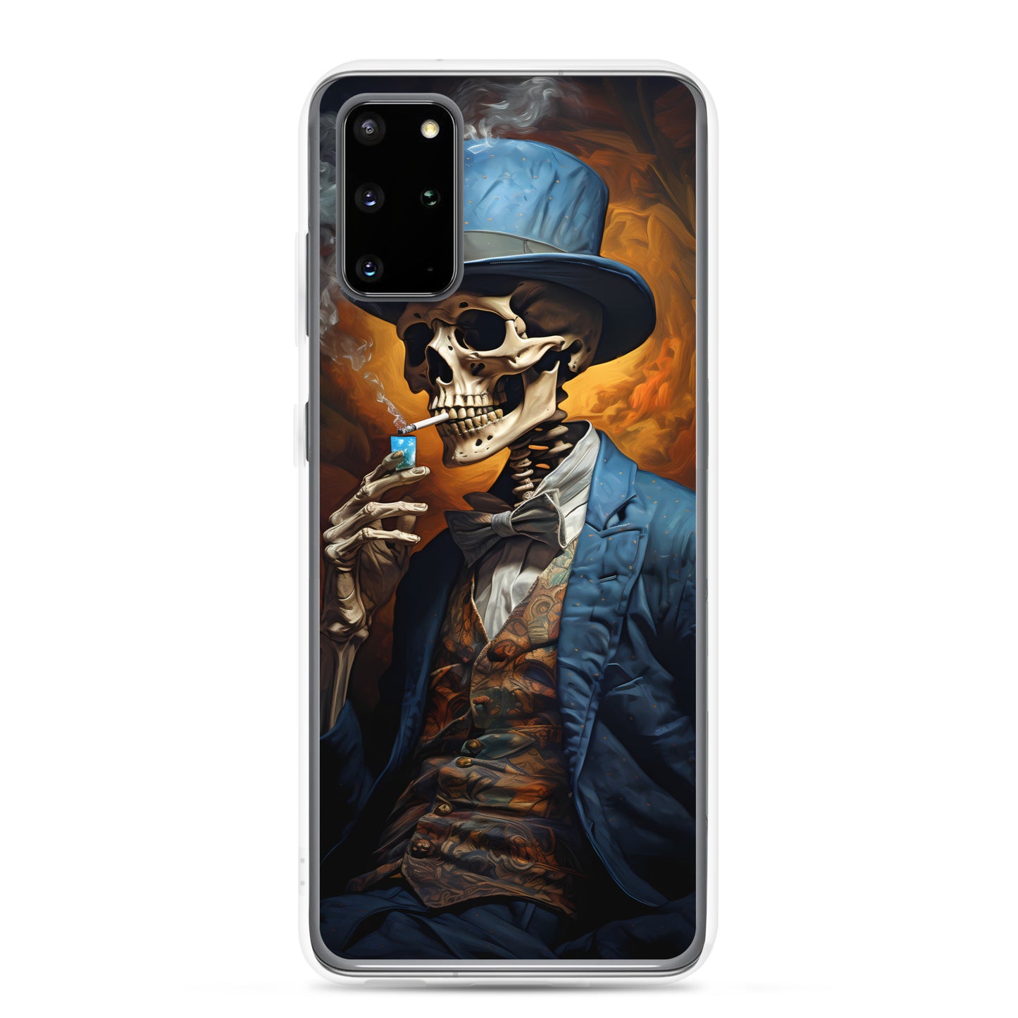 Samsung Case - Dapper Smoking Skeleton