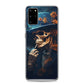 Samsung Case - Smoking Skeleton in Blue