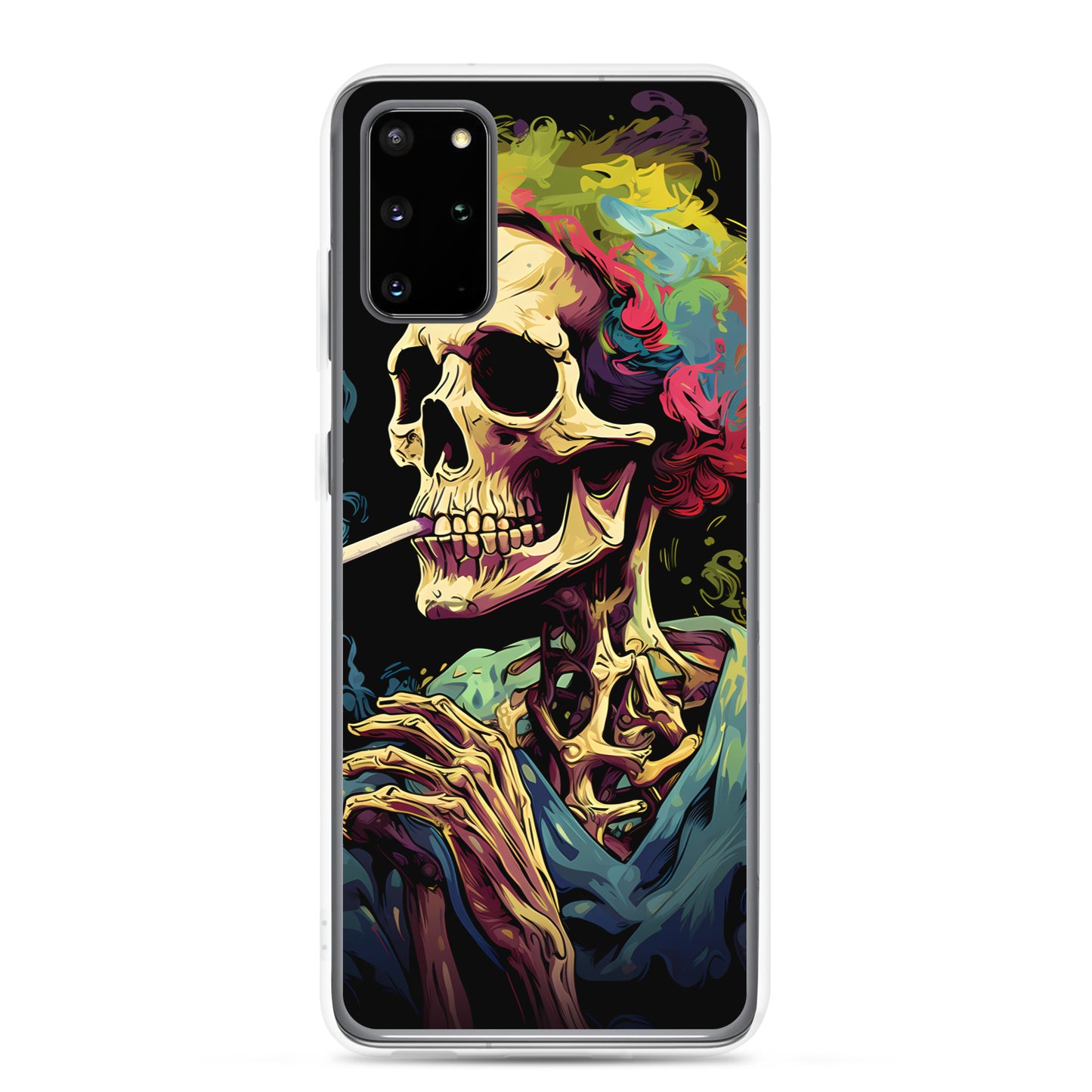 Samsung Case - Smoking Dead Skeleton