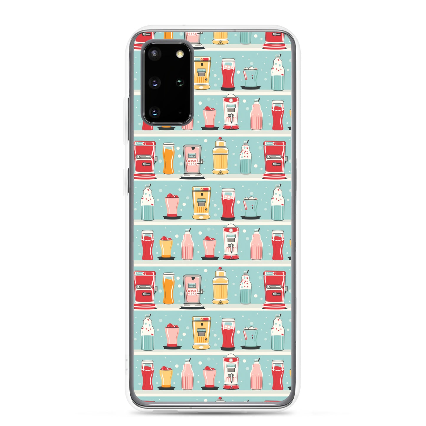 Samsung Case - Retro Soda Fountain Shelves