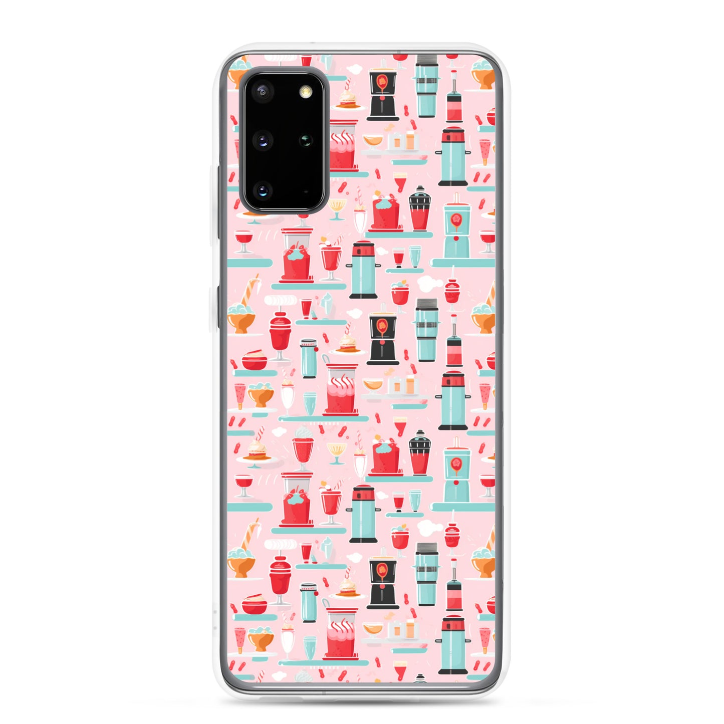 Samsung Case - Vintage Pink Soda Fountain