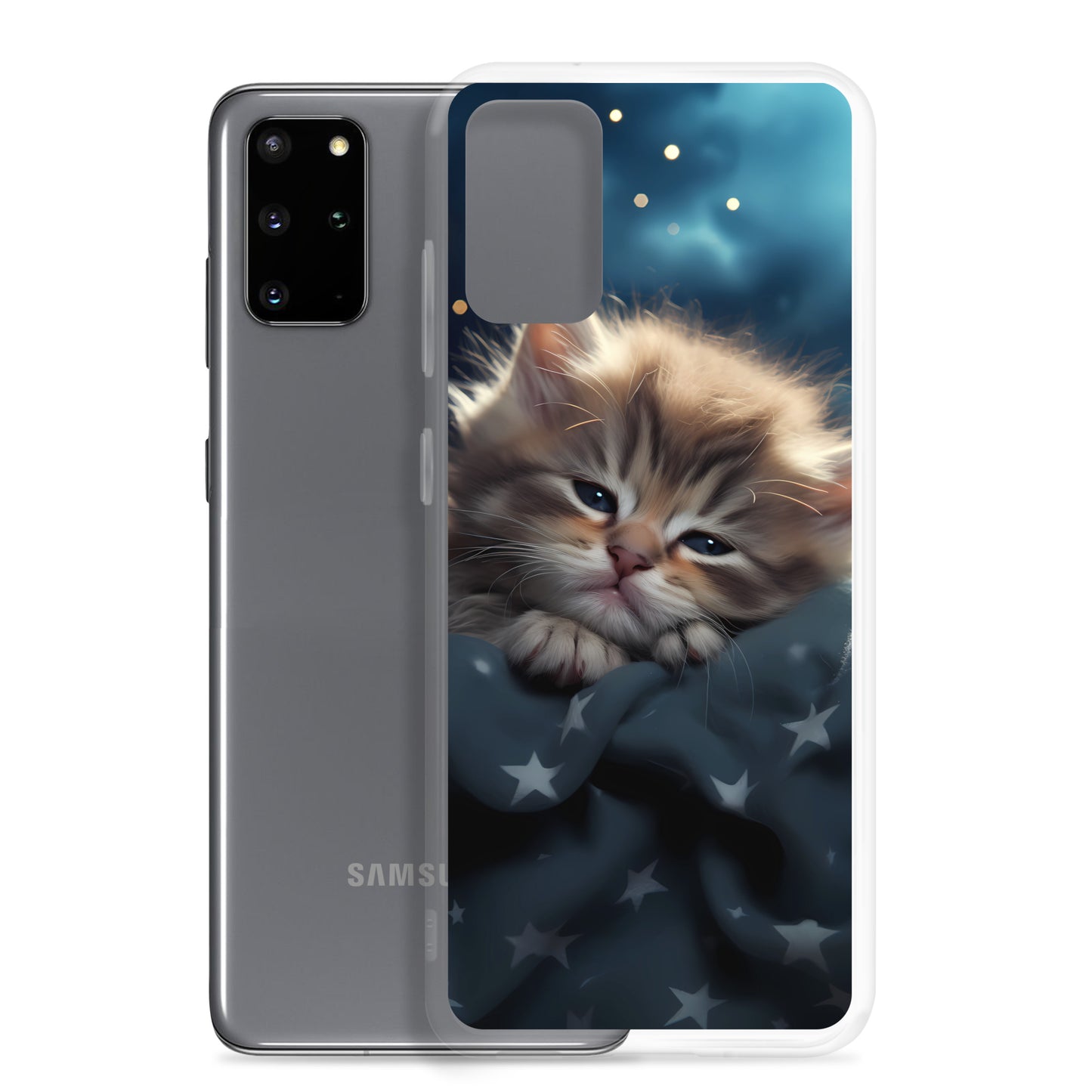 Samsung Case - Sleepy Star Kitty