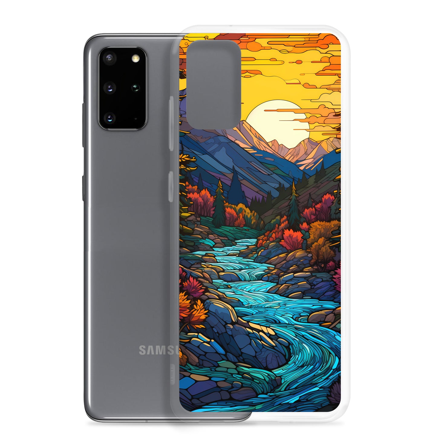 Samsung Case - Mountain River Mosaic