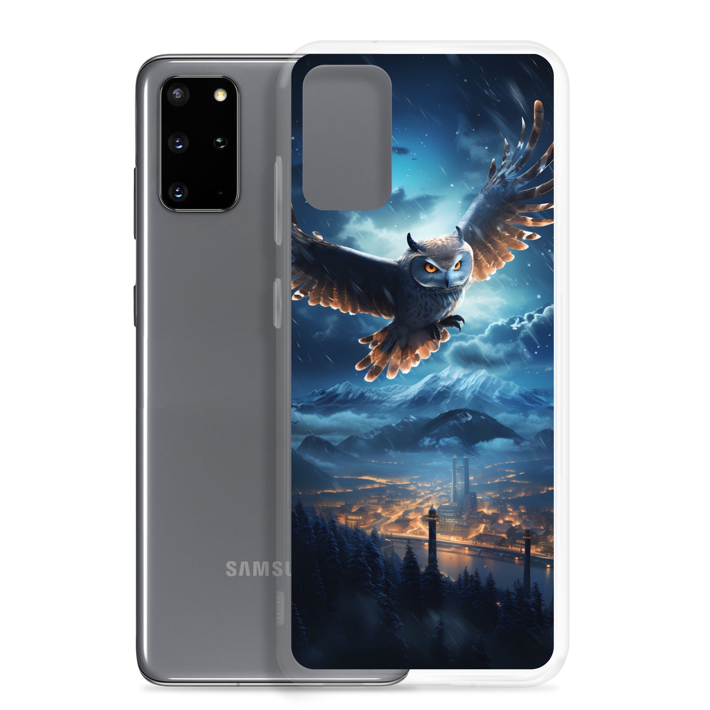 Samsung Case - Night Owl Over City