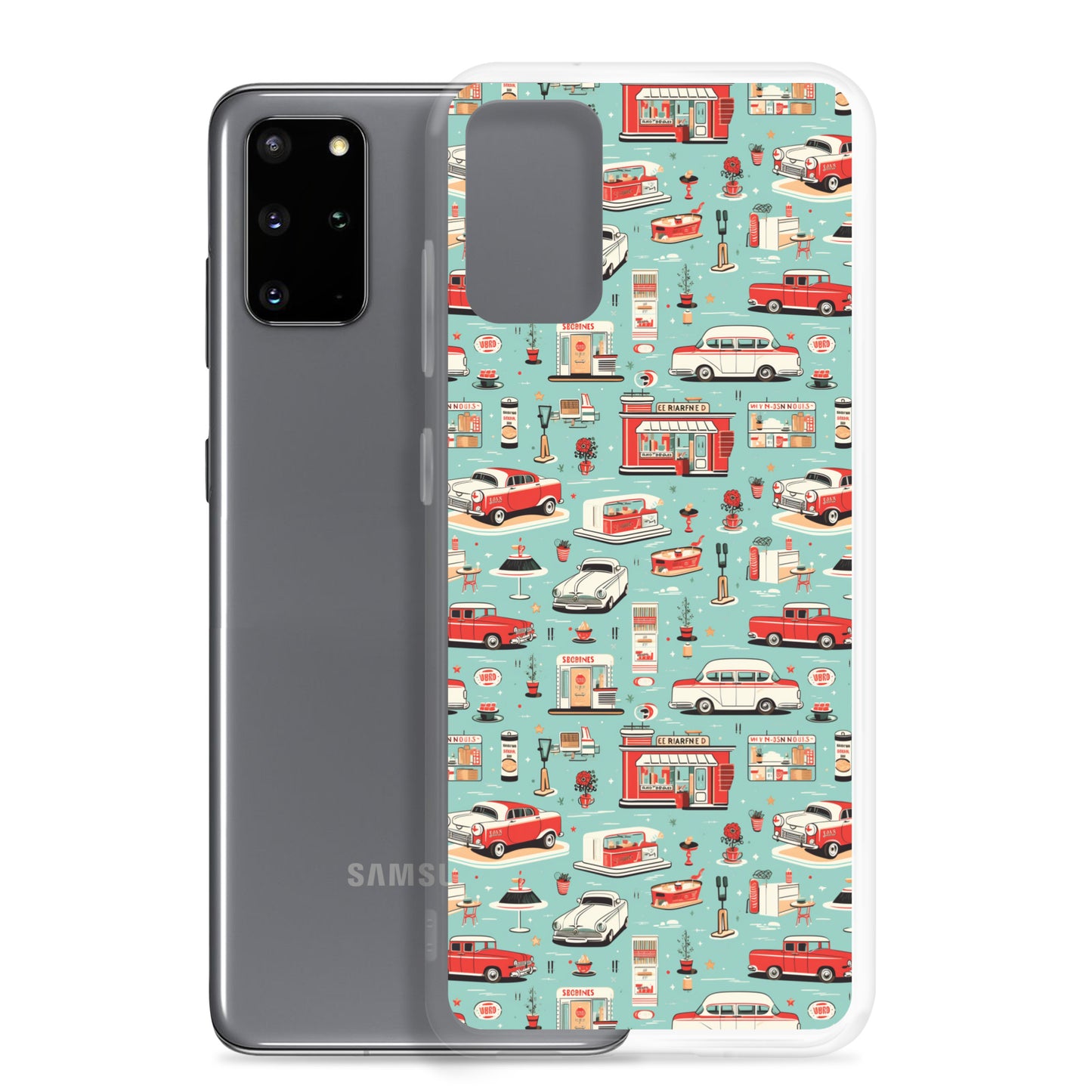 Samsung Case - Retro Soda Shop