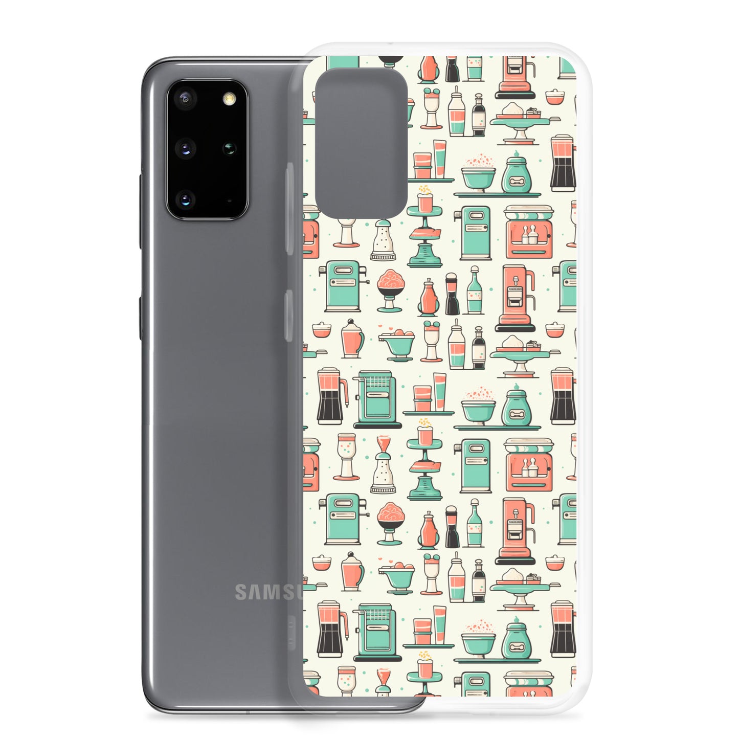 Samsung Case - Retro Ice Cream Shop