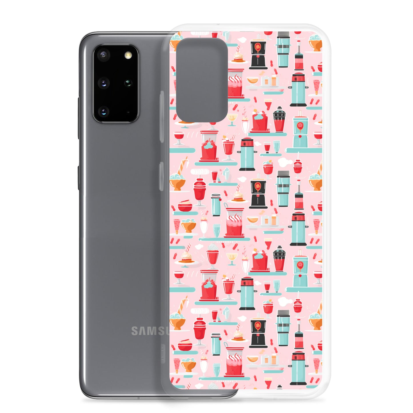 Samsung Case - Vintage Pink Soda Fountain