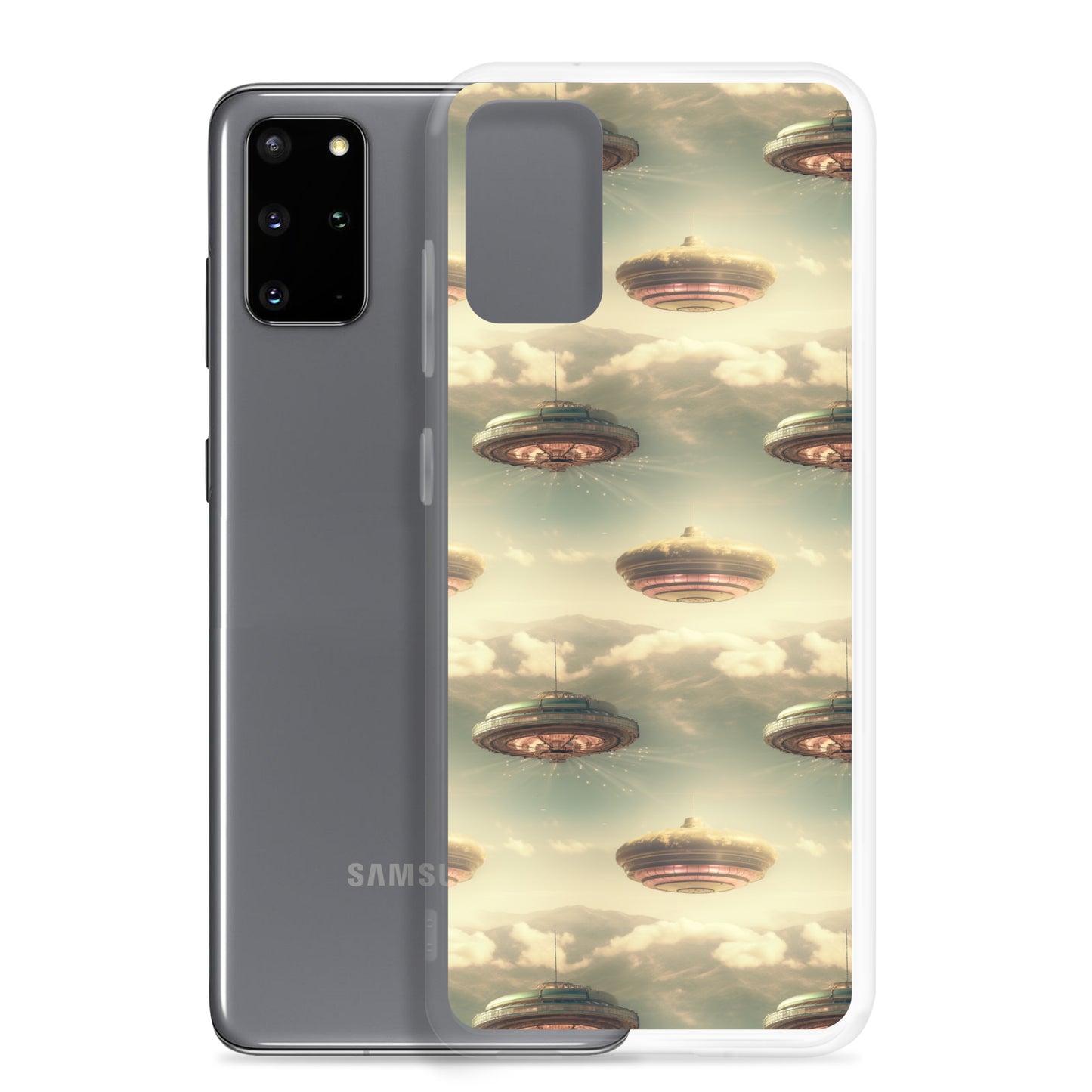 Samsung Case - Flying Saucers