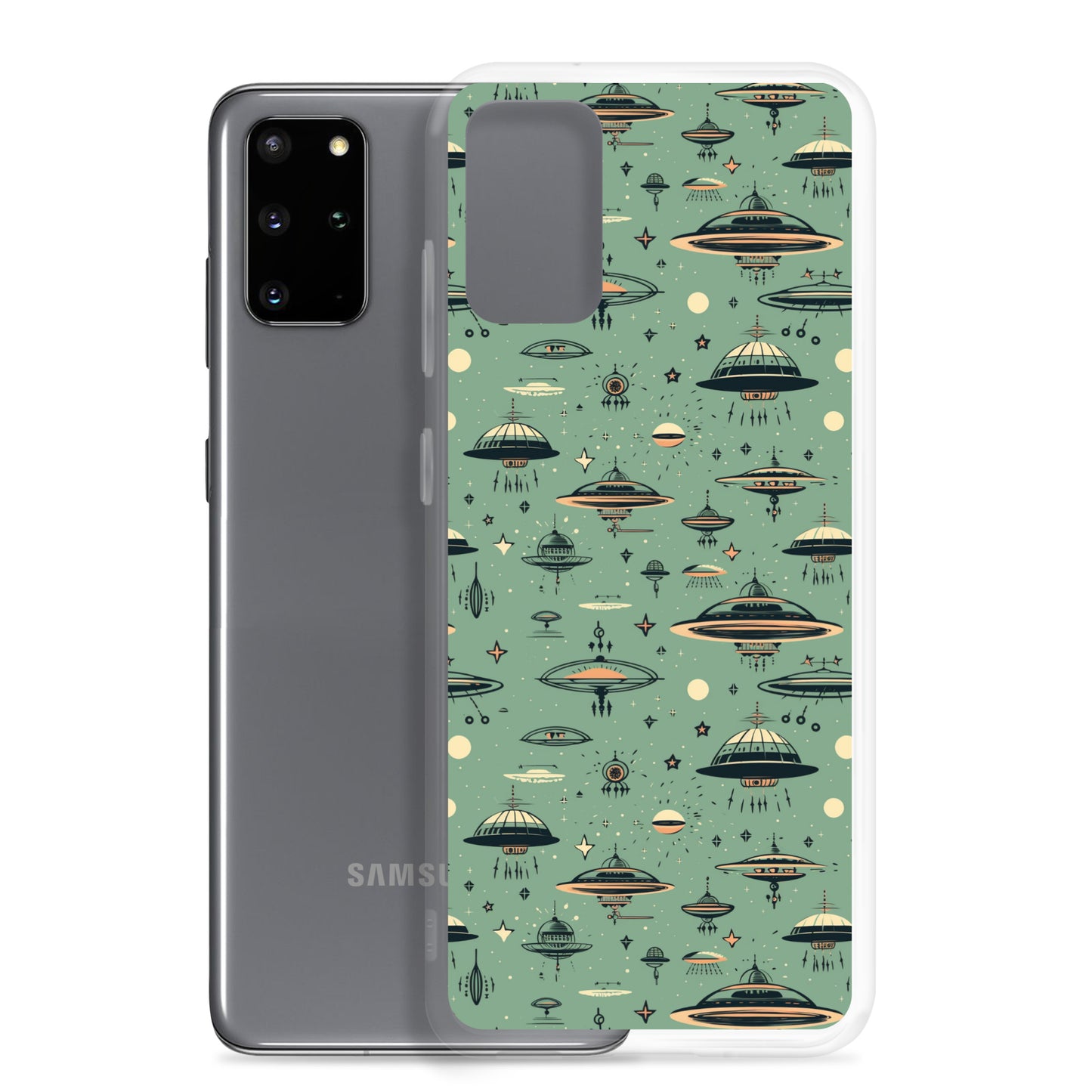 Samsung Case - Retro UFOs