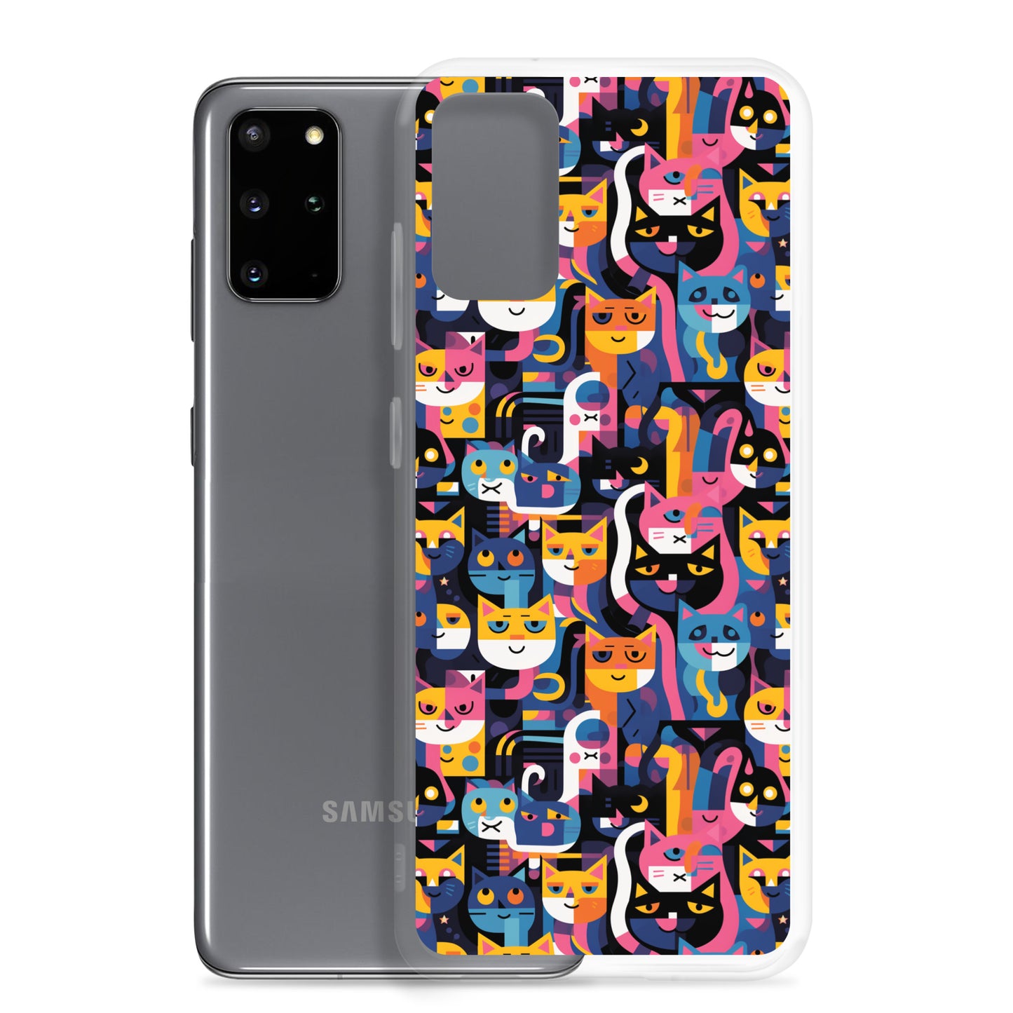 Samsung Case - Colorful Cats