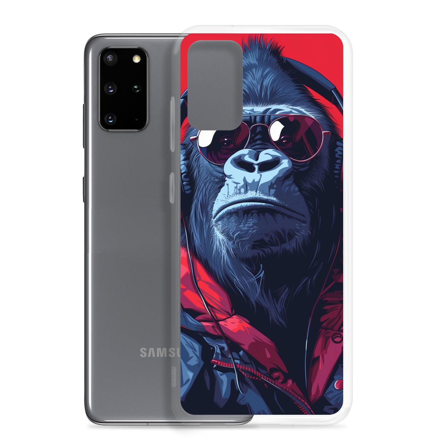 Samsung Case - Blue Gorilla