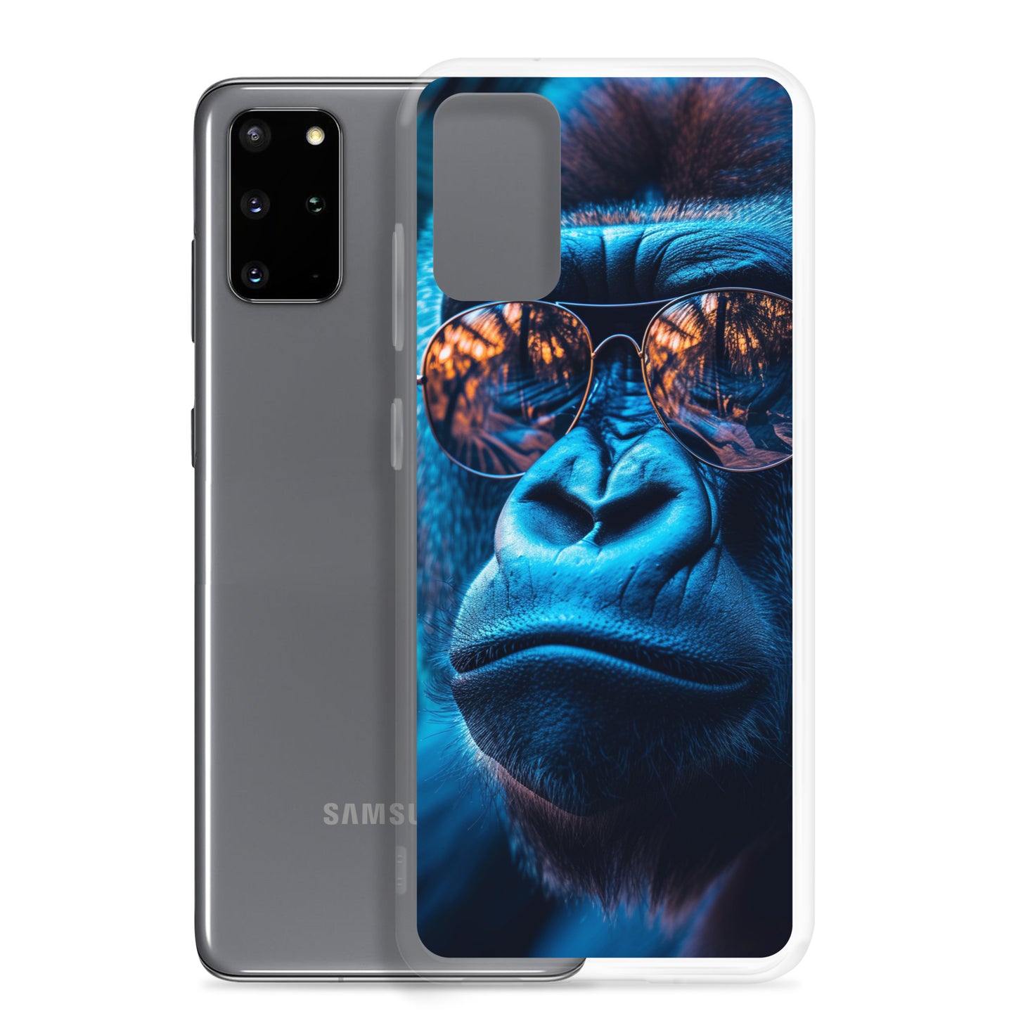 Samsung Case - Blue Gorilla