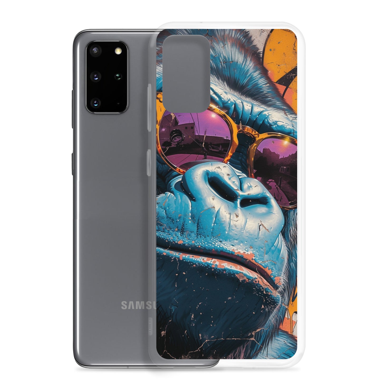 Samsung Case - Blue Gorilla