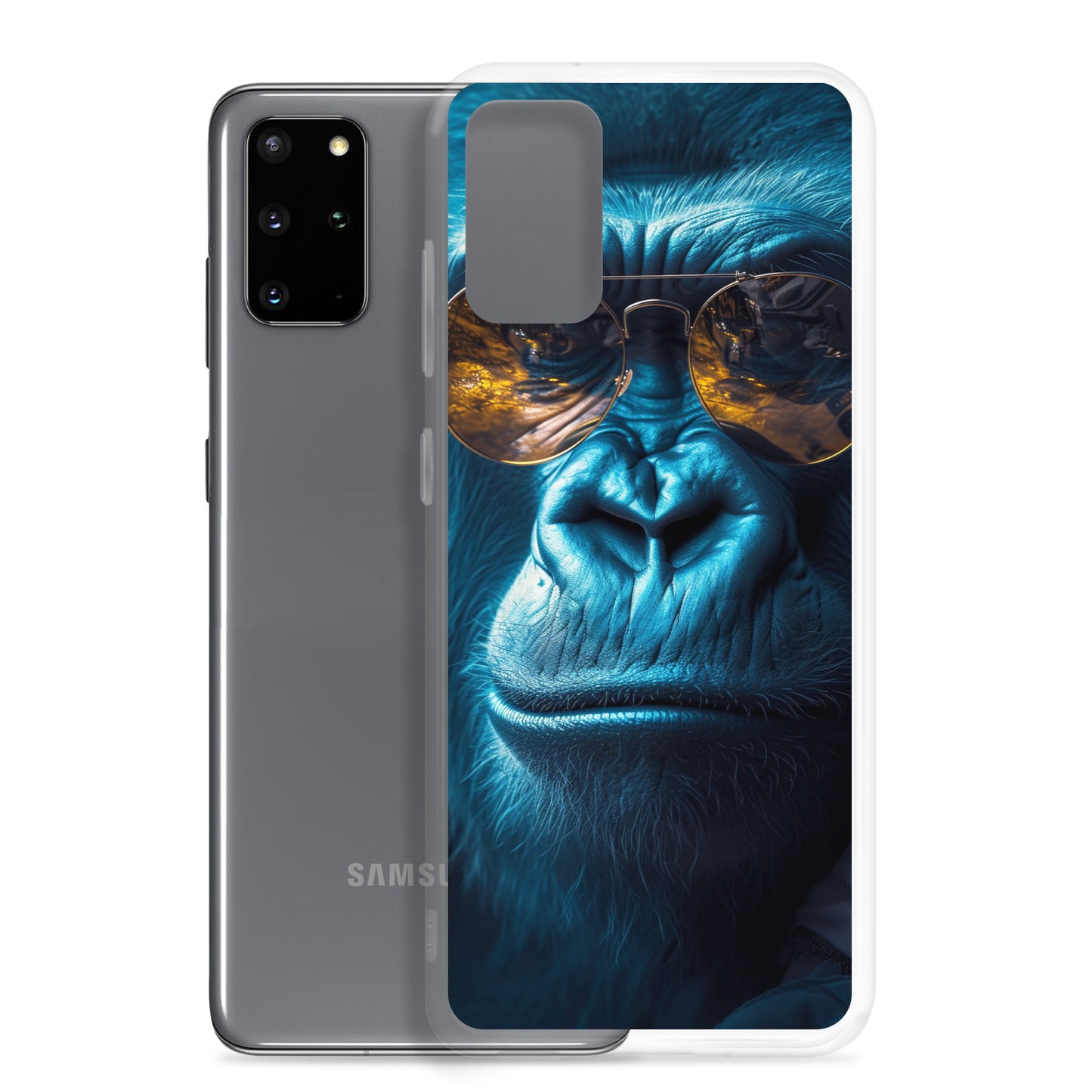 Samsung Case - Blue Gorilla