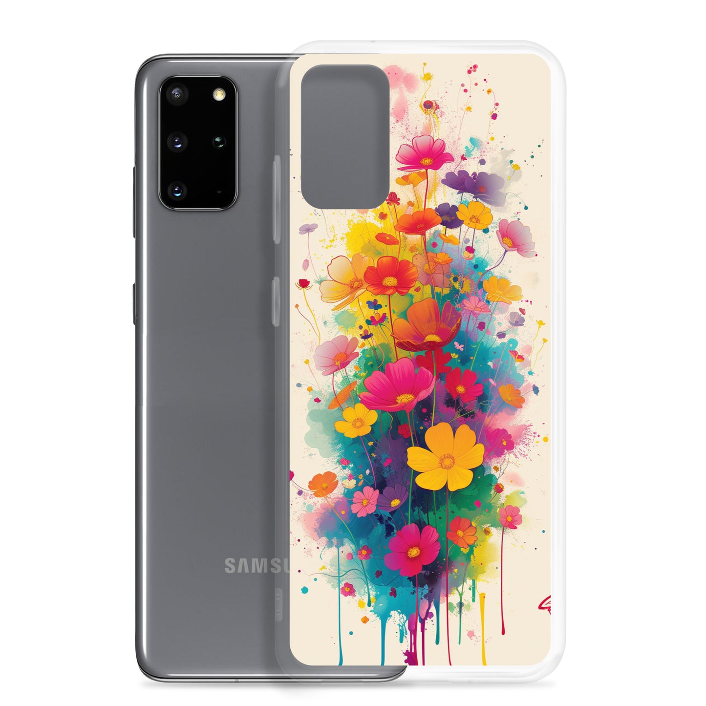 Samsung Case - Ethereal Petal Symphony