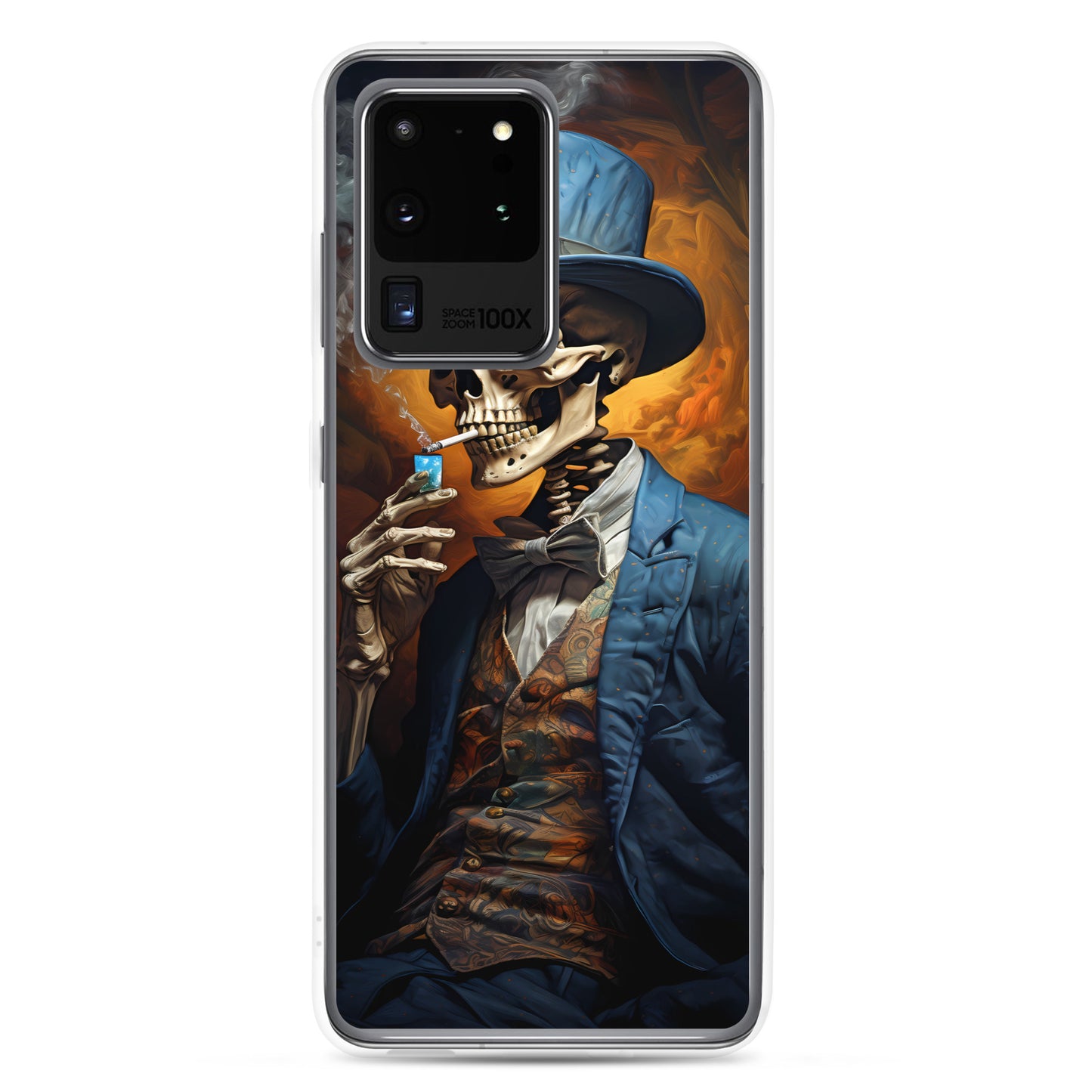 Samsung Case - Dapper Smoking Skeleton