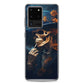 Samsung Case - Smoking Skeleton in Blue