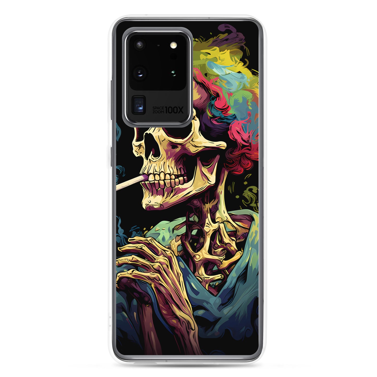 Samsung Case - Smoking Dead Skeleton