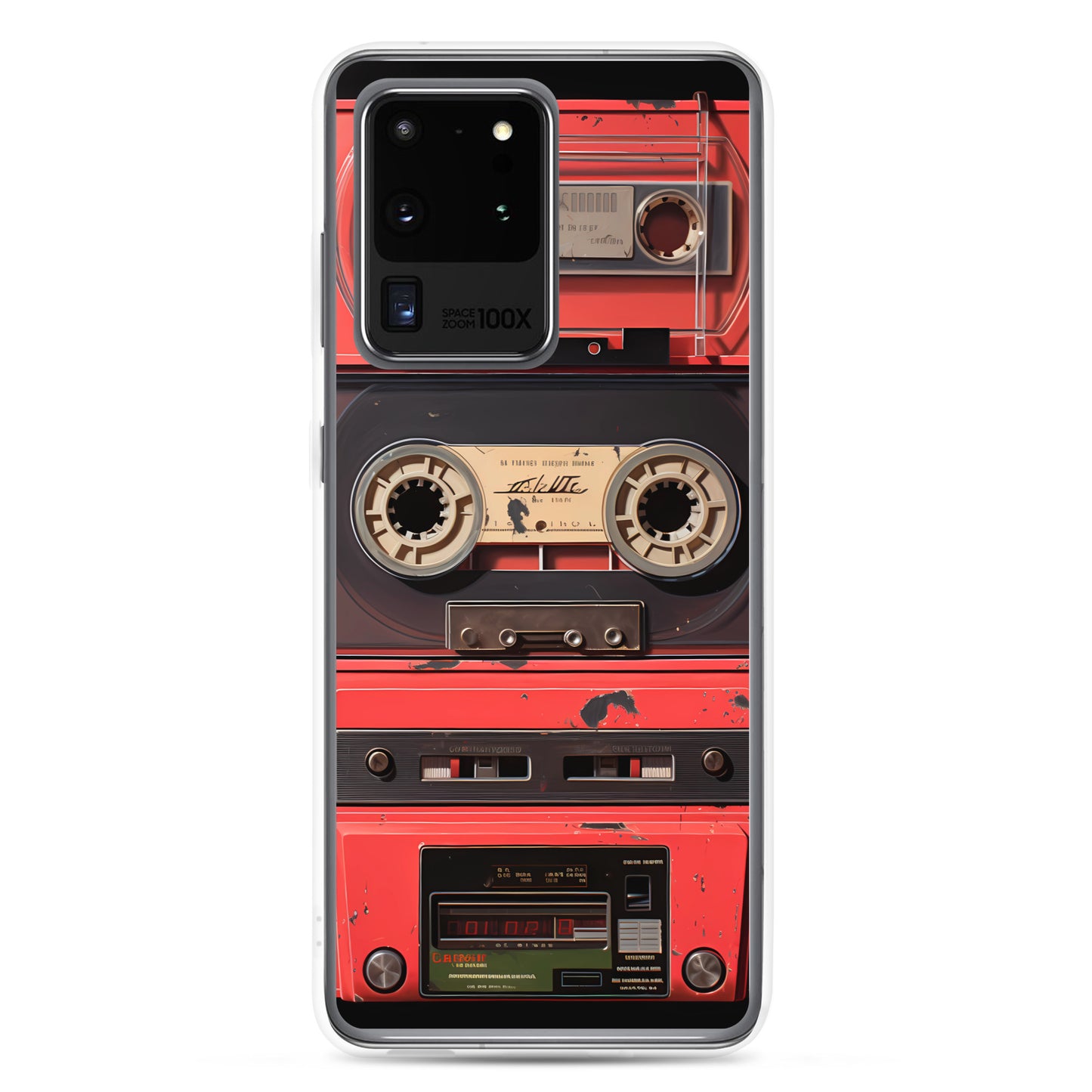 Samsung Case - Vintage Cassette Tape Player