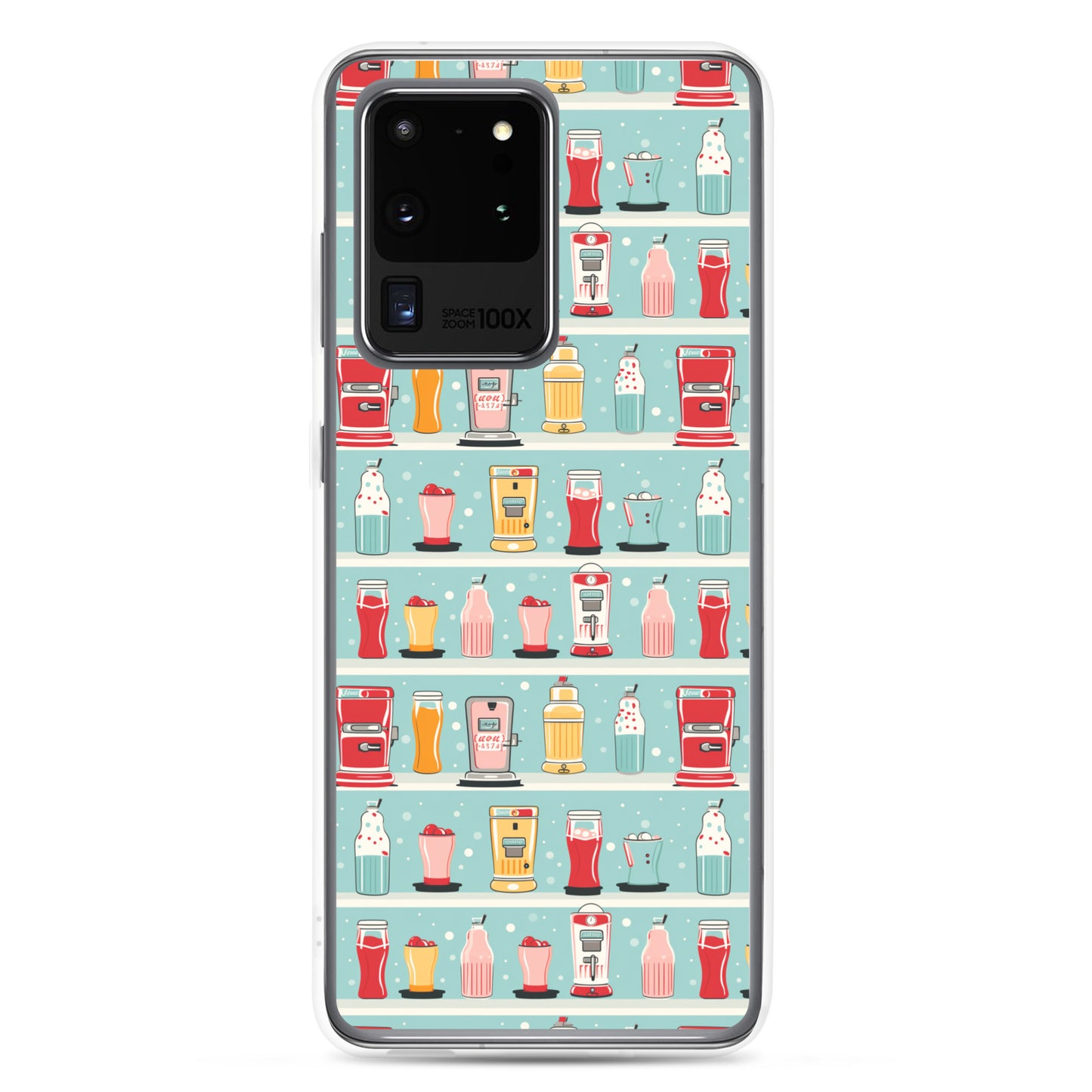 Samsung Case - Retro Soda Fountain Shelves