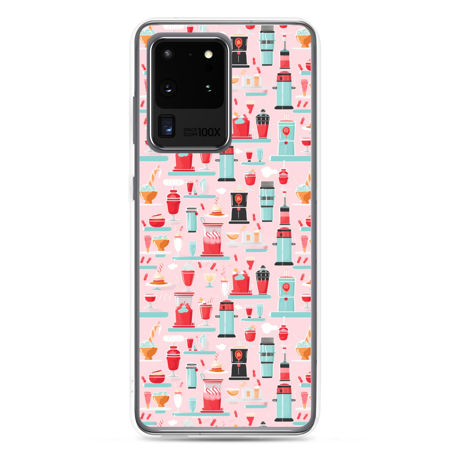 Samsung Case - Vintage Pink Soda Fountain