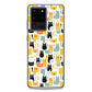 Samsung Case - Abstract Cats Pattern