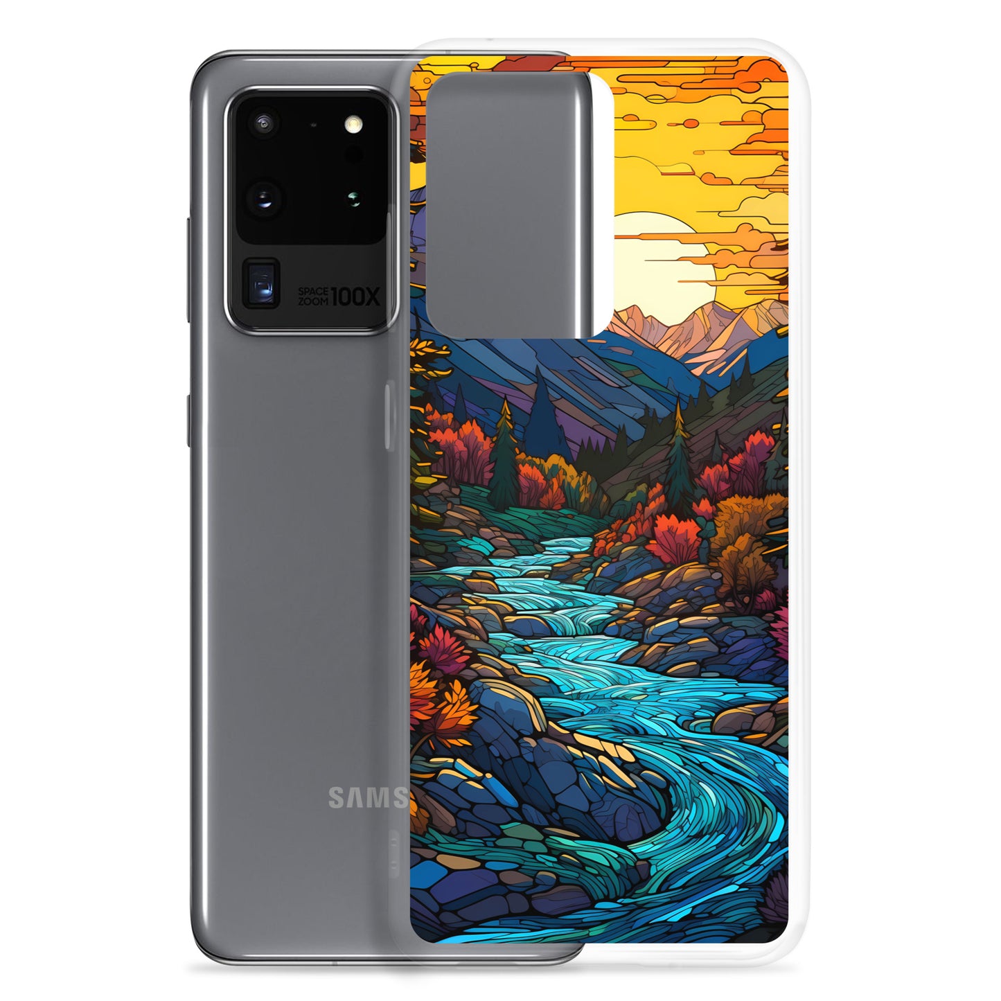 Samsung Case - Mountain River Mosaic