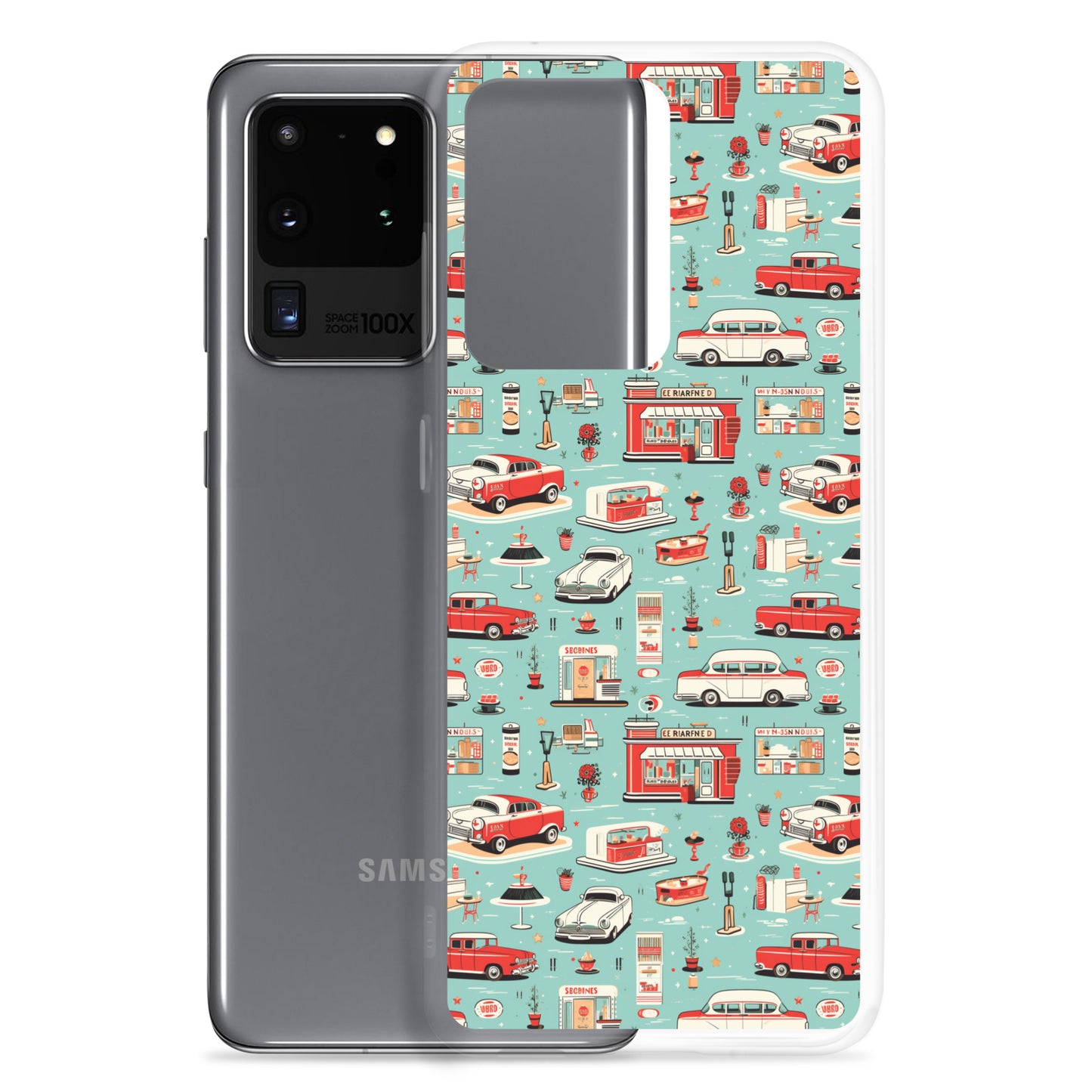 Samsung Case - Retro Soda Shop