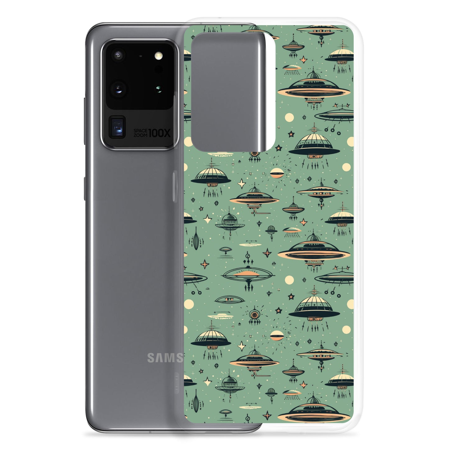 Samsung Case - Retro UFOs