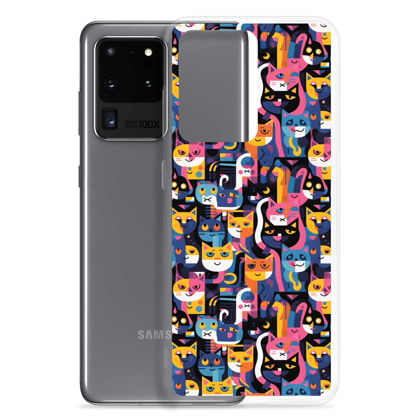 Samsung Case - Colorful Cats