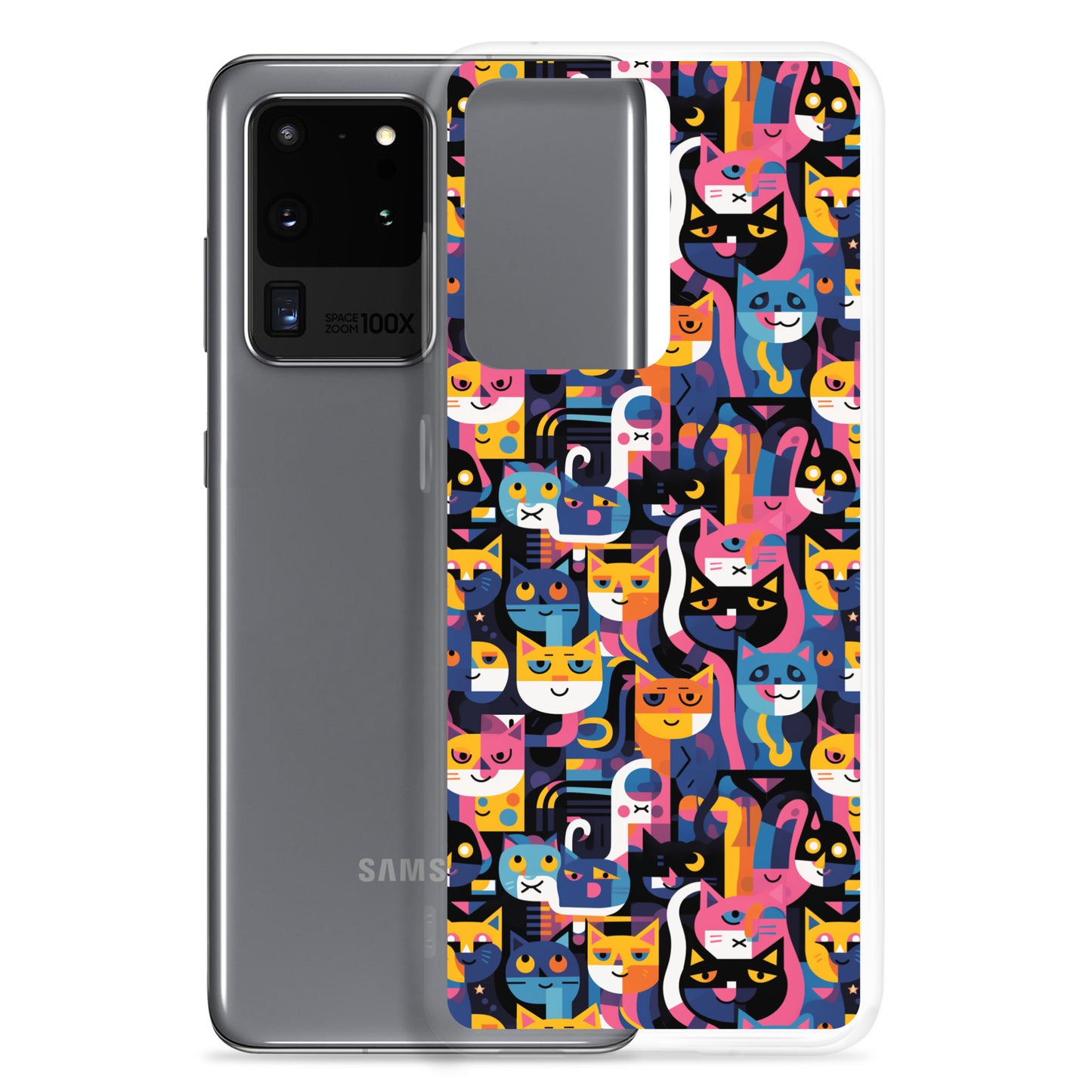 Samsung Case - Colorful Cats