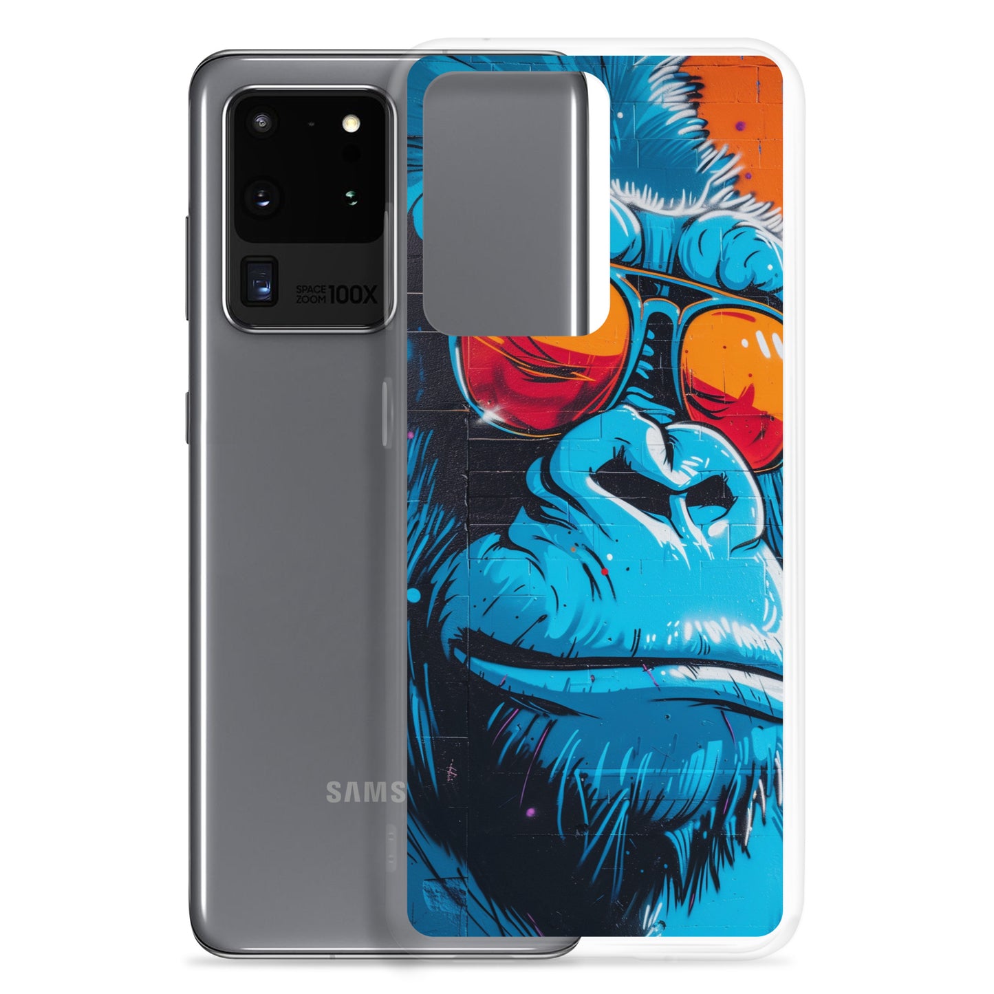 Samsung Case - Blue Gorilla