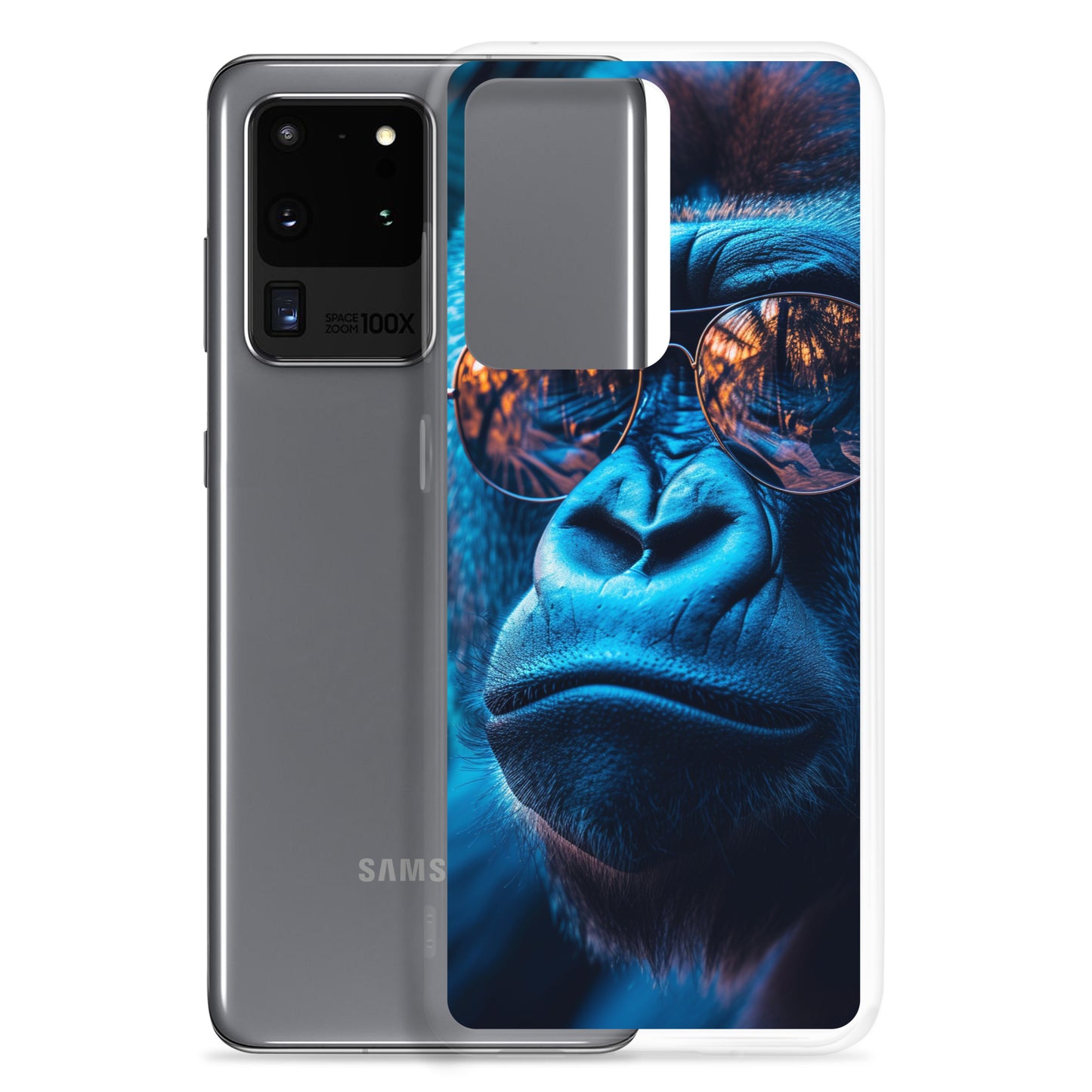 Samsung Case - Blue Gorilla