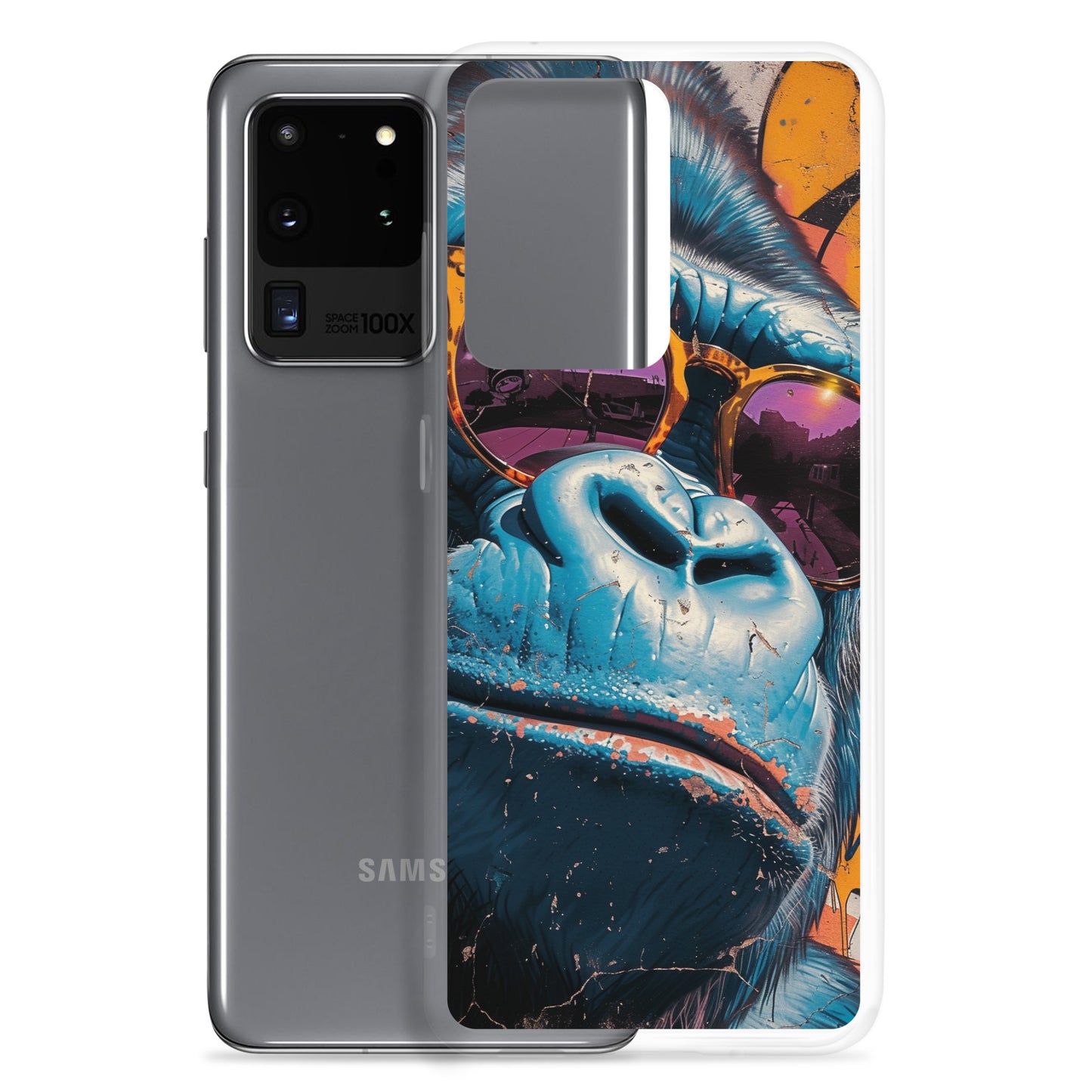 Samsung Case - Blue Gorilla