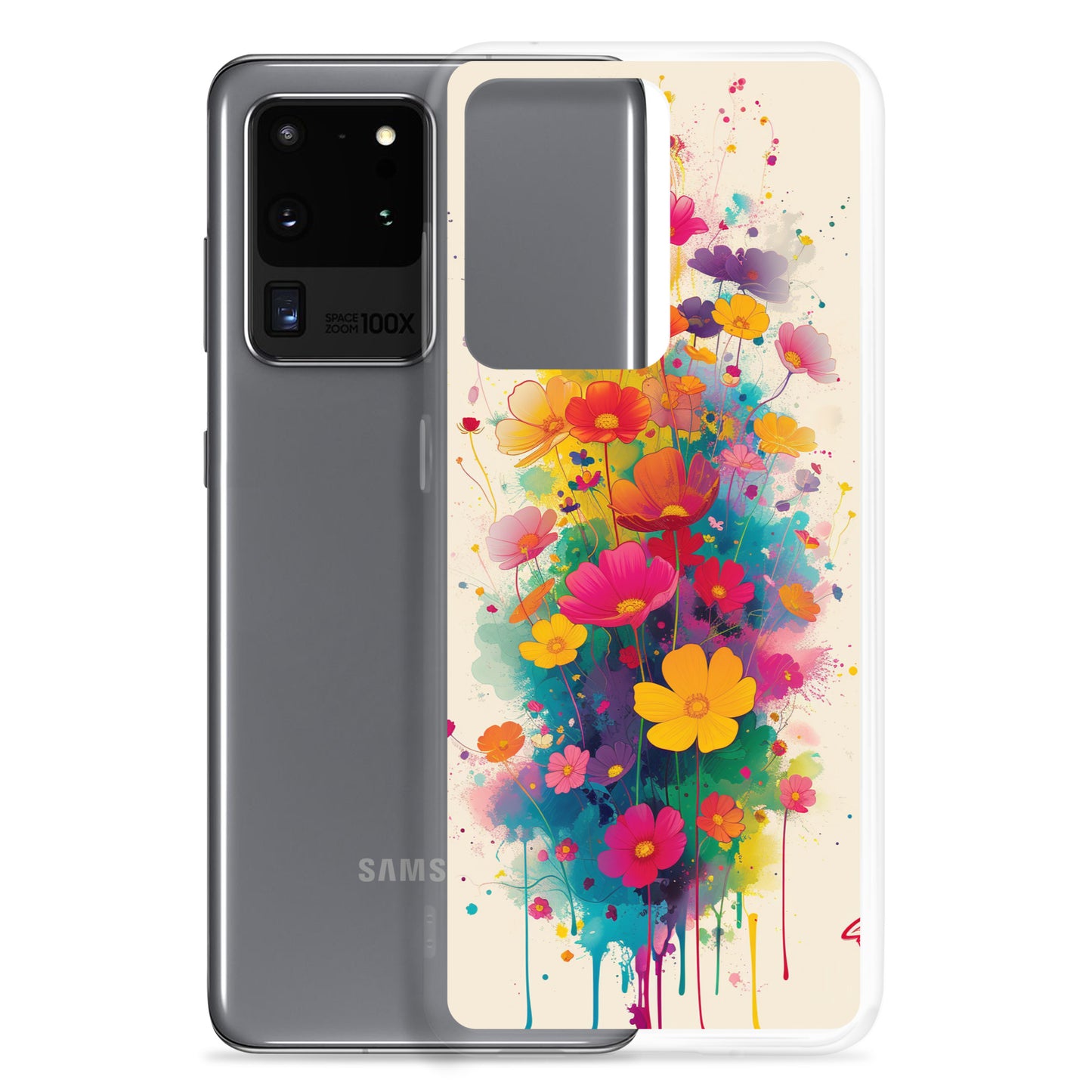 Samsung Case - Ethereal Petal Symphony