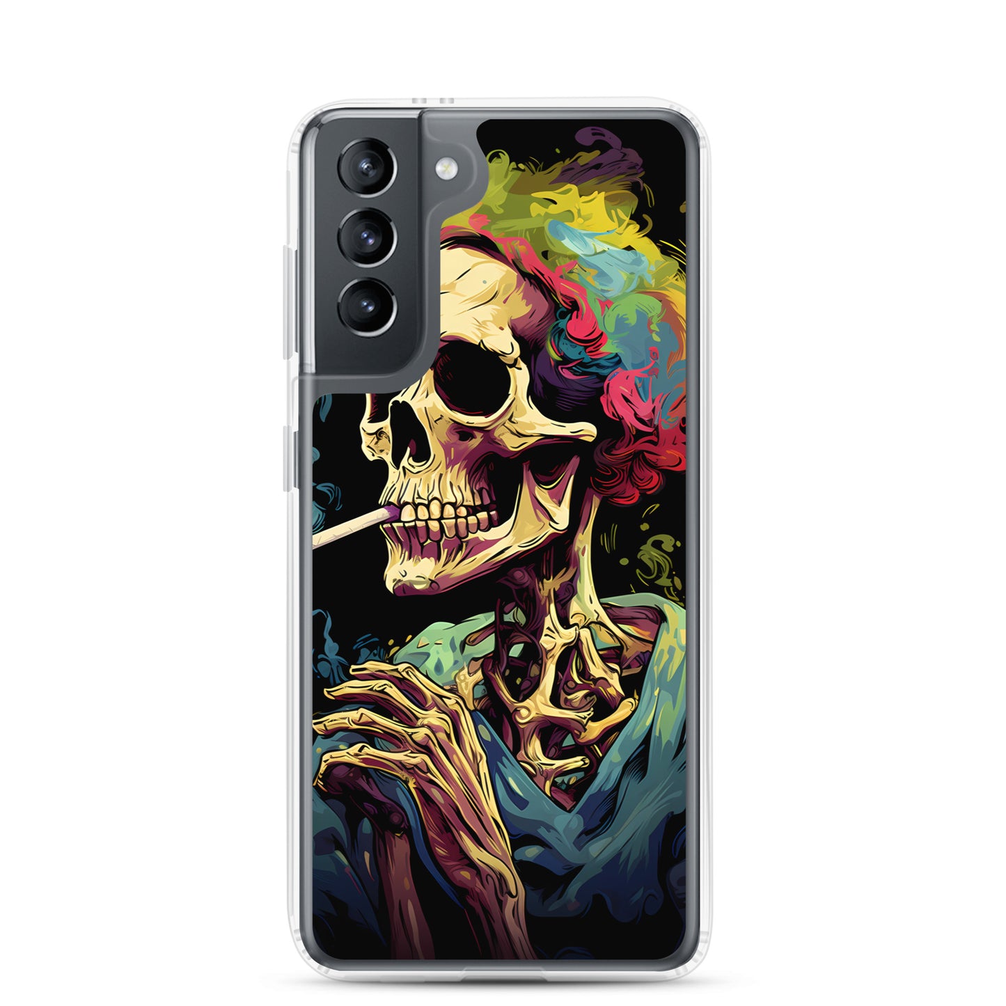 Samsung Case - Smoking Dead Skeleton