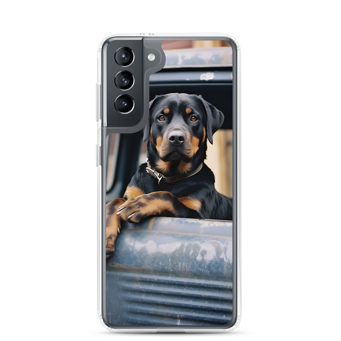 Samsung Case - Dog in a Truck