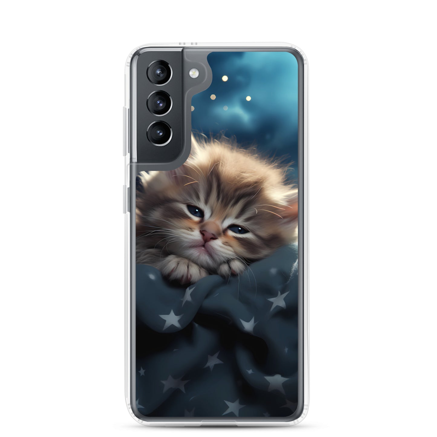 Samsung Case - Sleepy Star Kitty