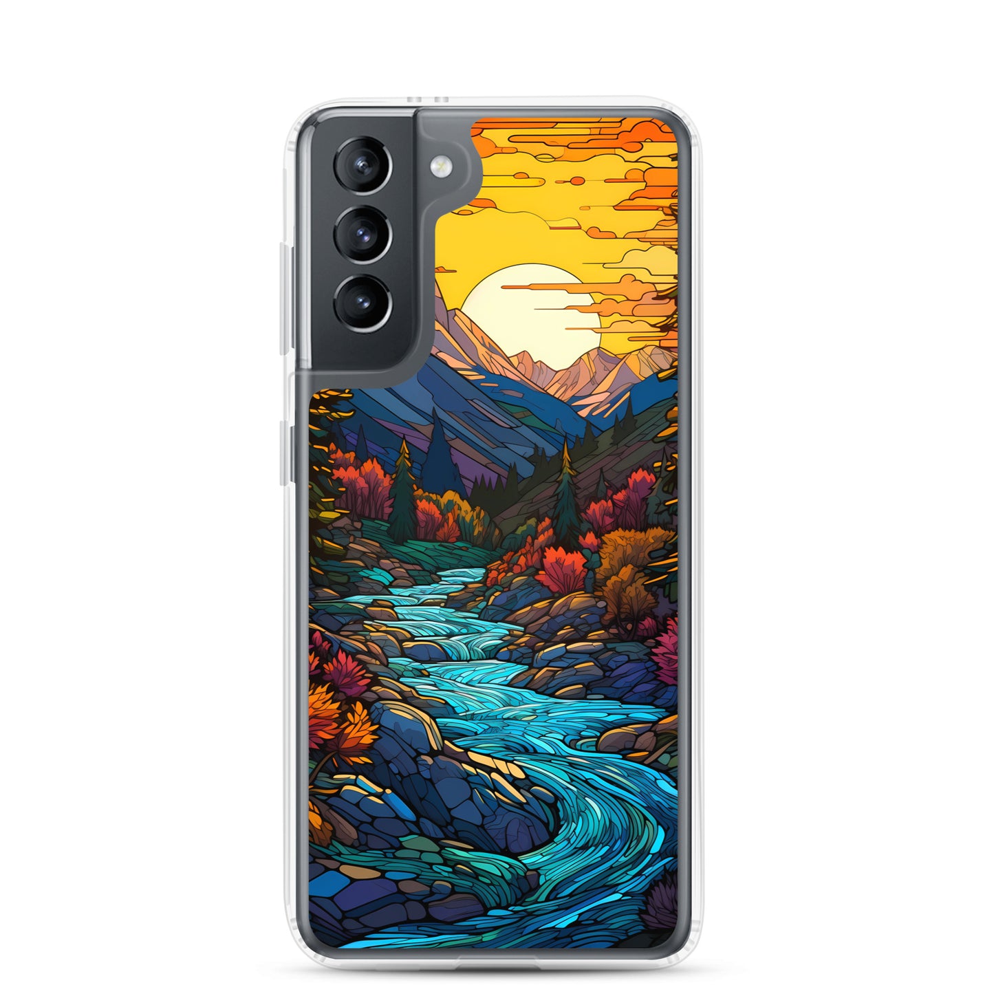 Samsung Case - Mountain River Mosaic