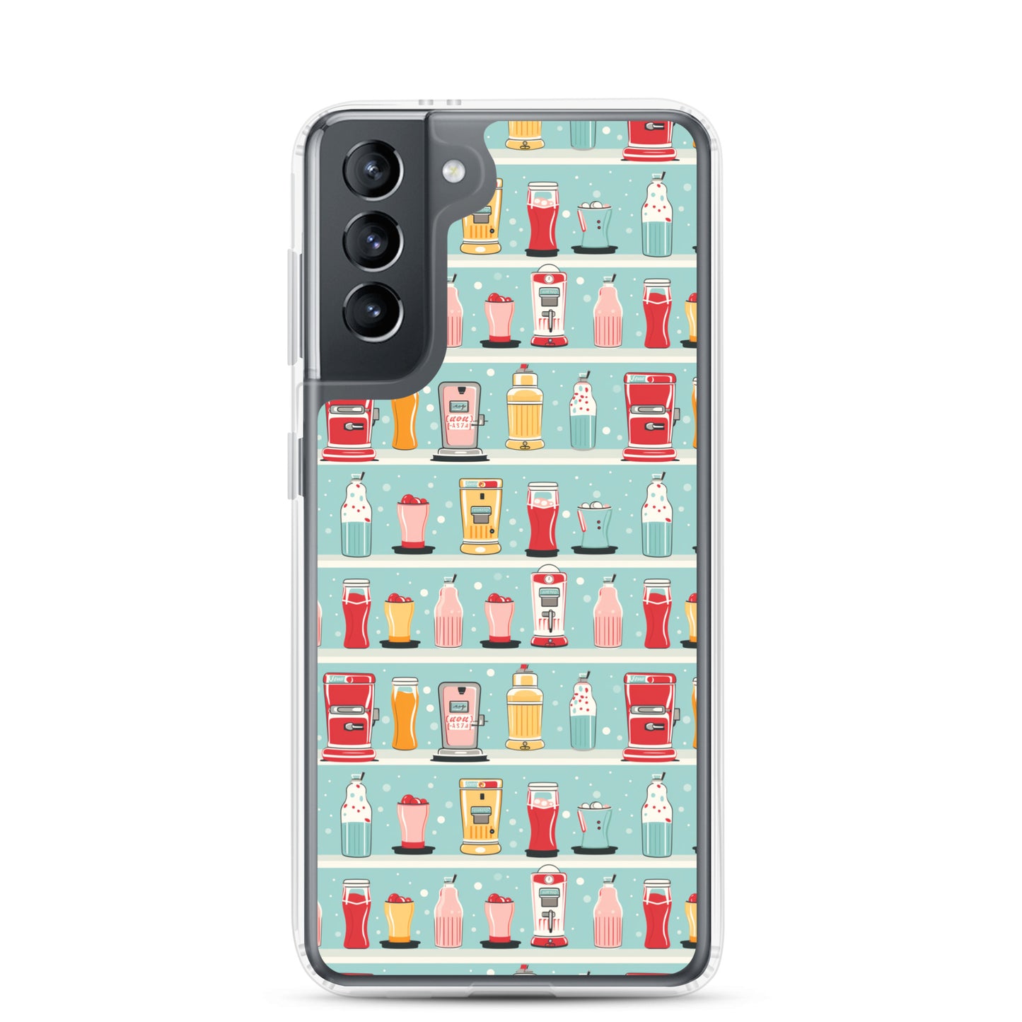 Samsung Case - Retro Soda Fountain Shelves