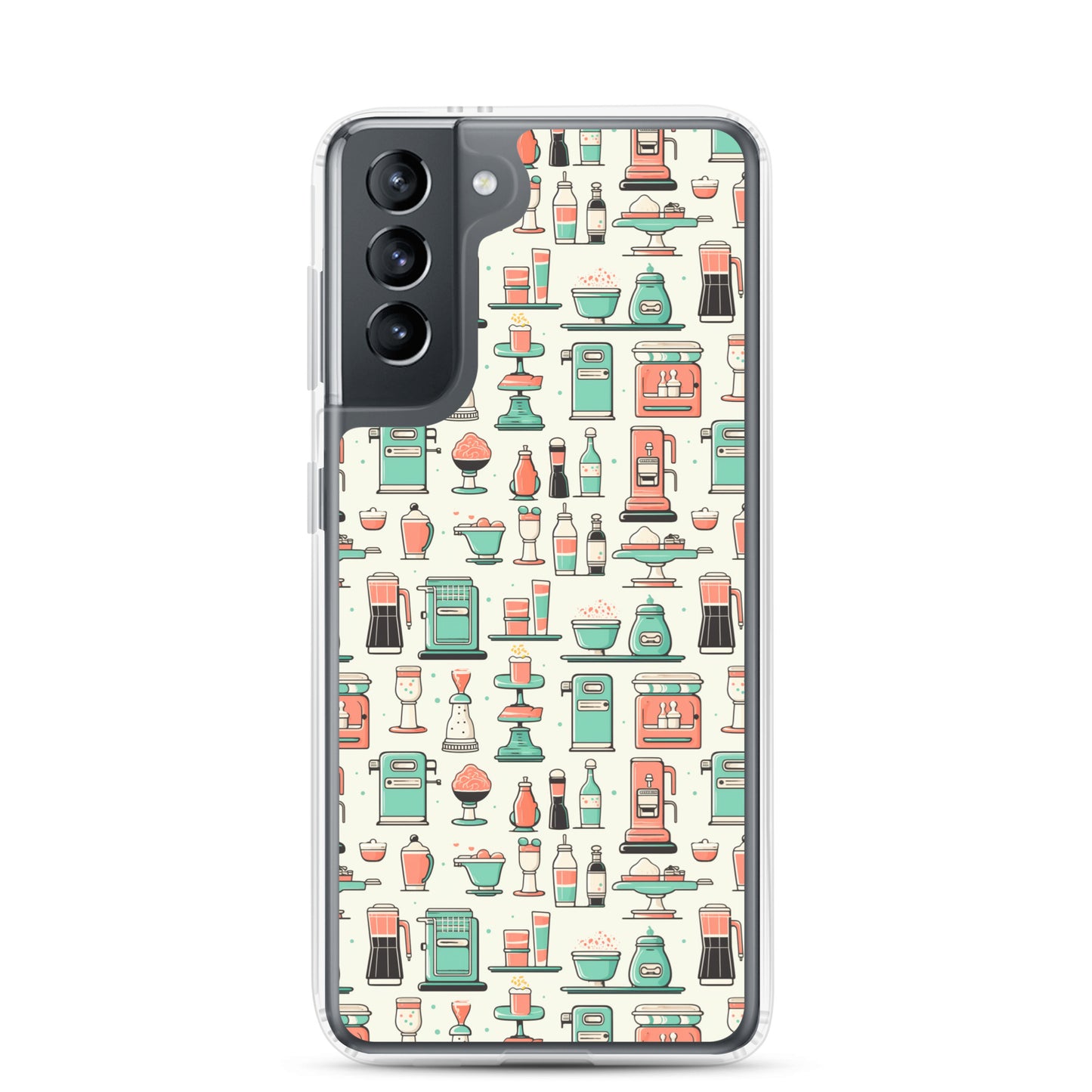 Samsung Case - Retro Ice Cream Shop