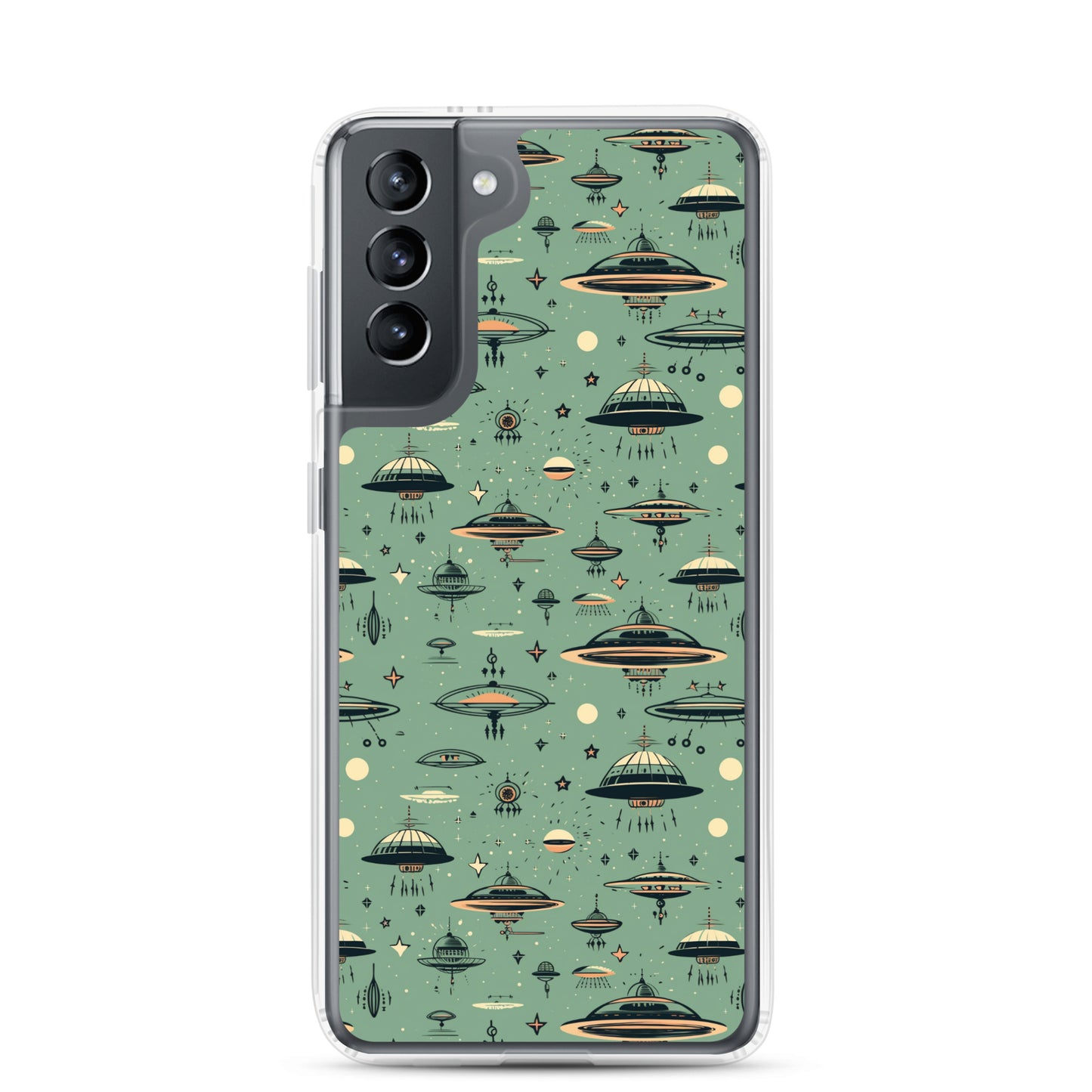 Samsung Case - Retro UFOs