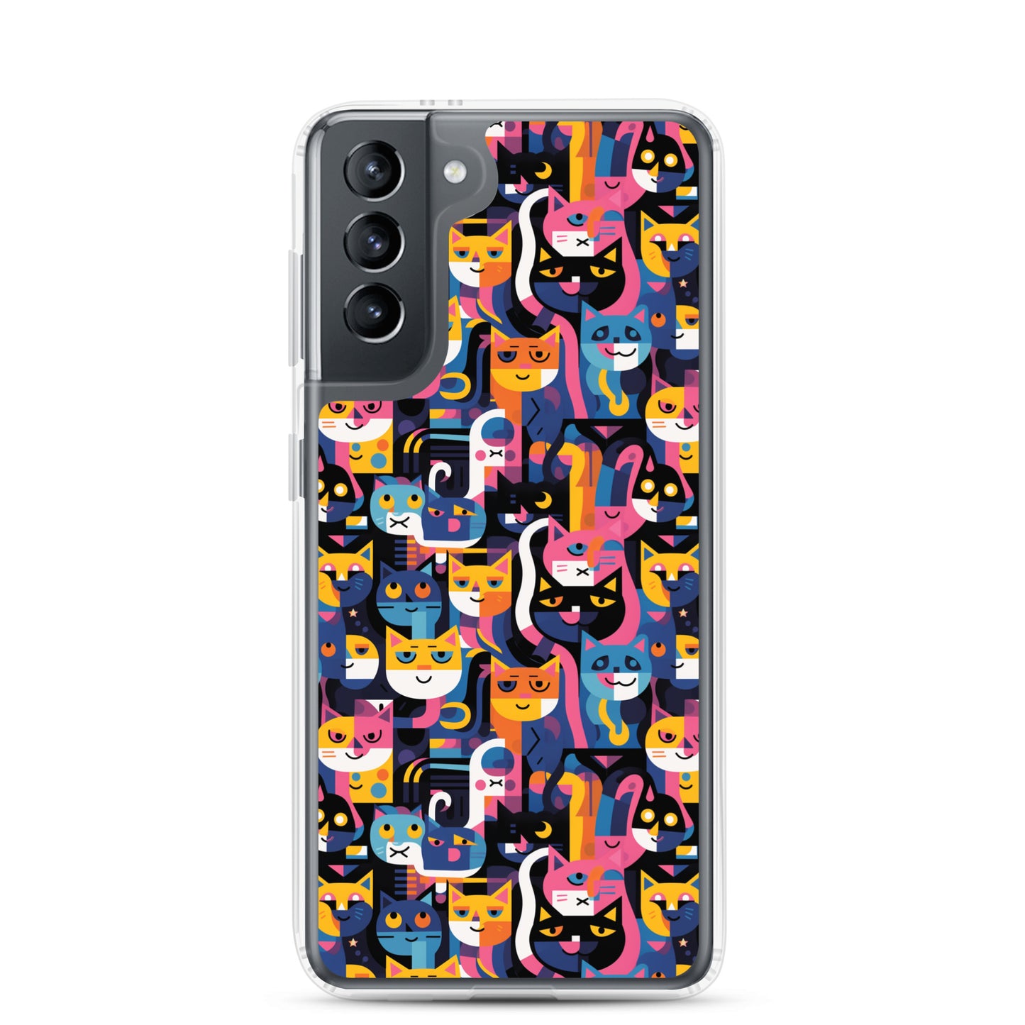 Samsung Case - Colorful Cats